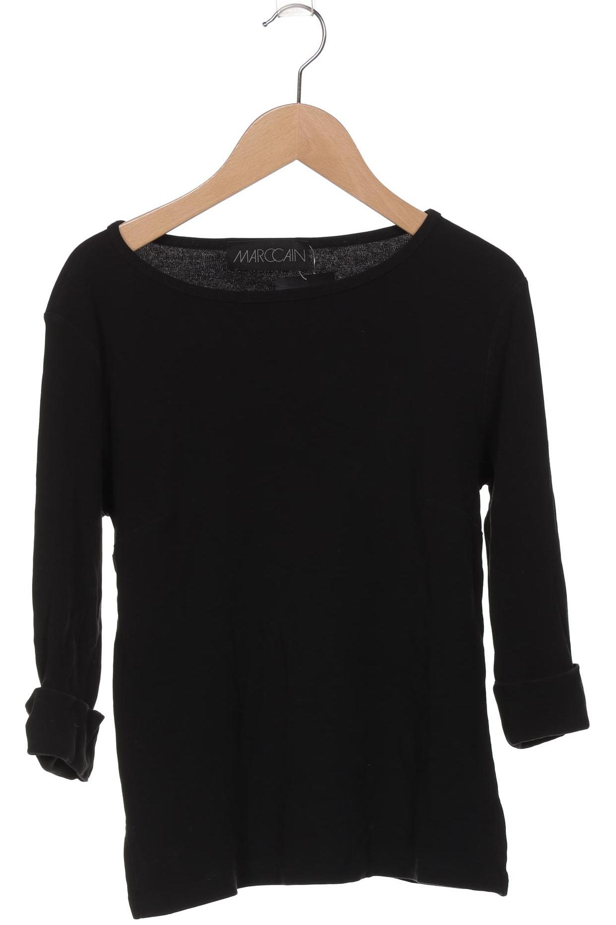 

Marc Cain Damen Langarmshirt, schwarz, Gr. 38