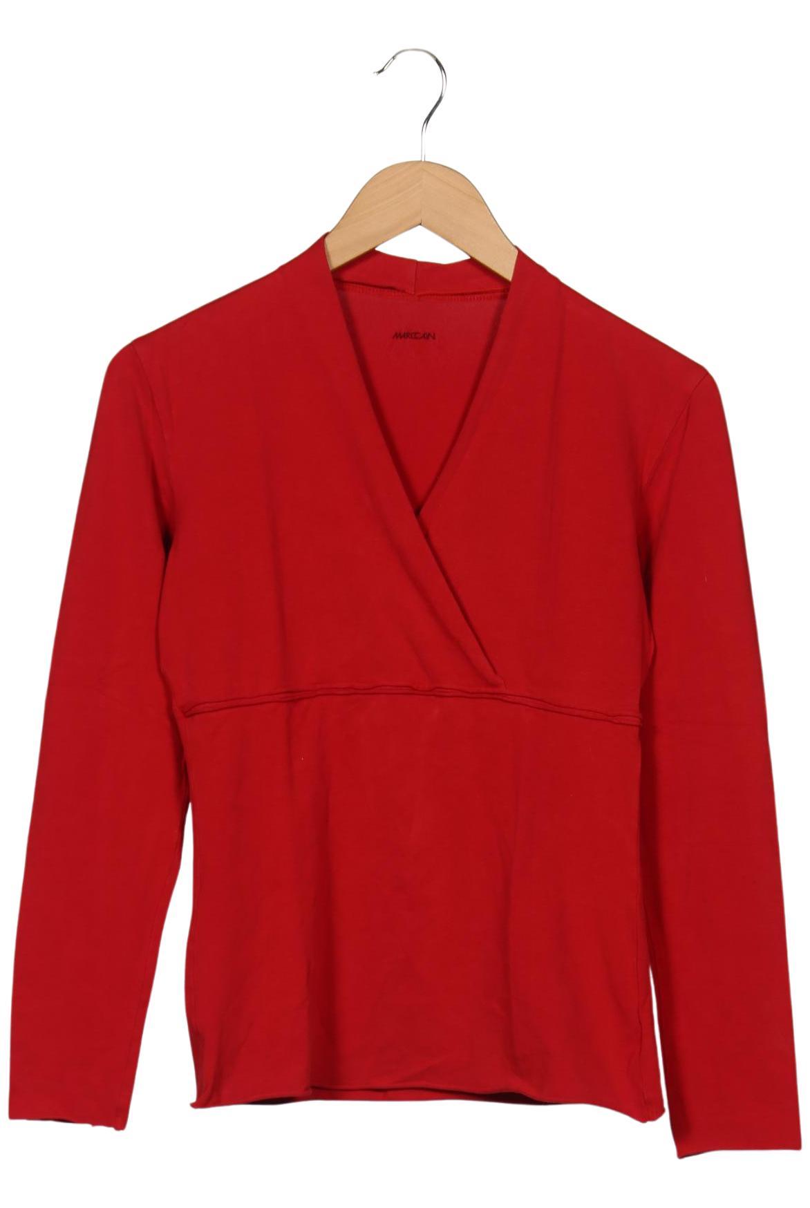 

Marc Cain Damen Langarmshirt, rot, Gr. 38