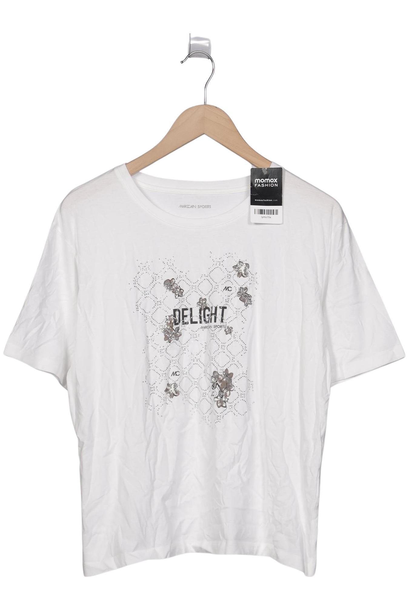 

Marc Cain Damen T-Shirt, weiß, Gr. 44