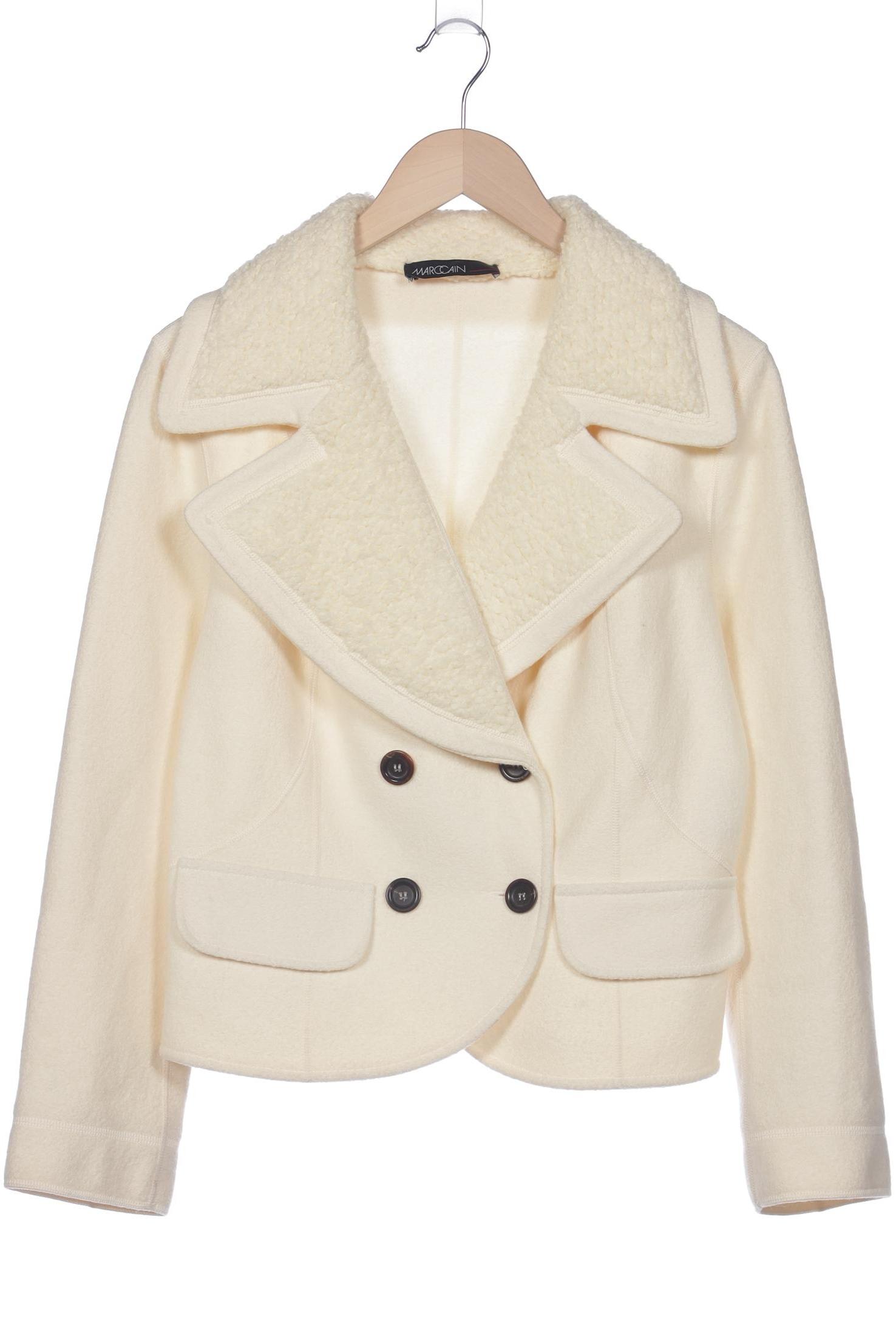 

Marc Cain Damen Jacke, cremeweiß, Gr. 40