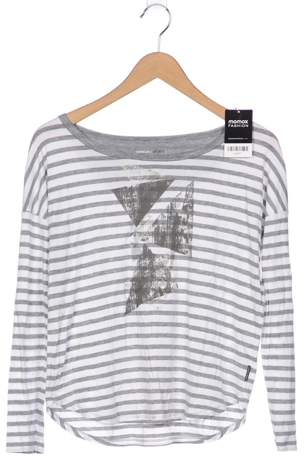 

Marc Cain Damen Langarmshirt, grau, Gr. 40