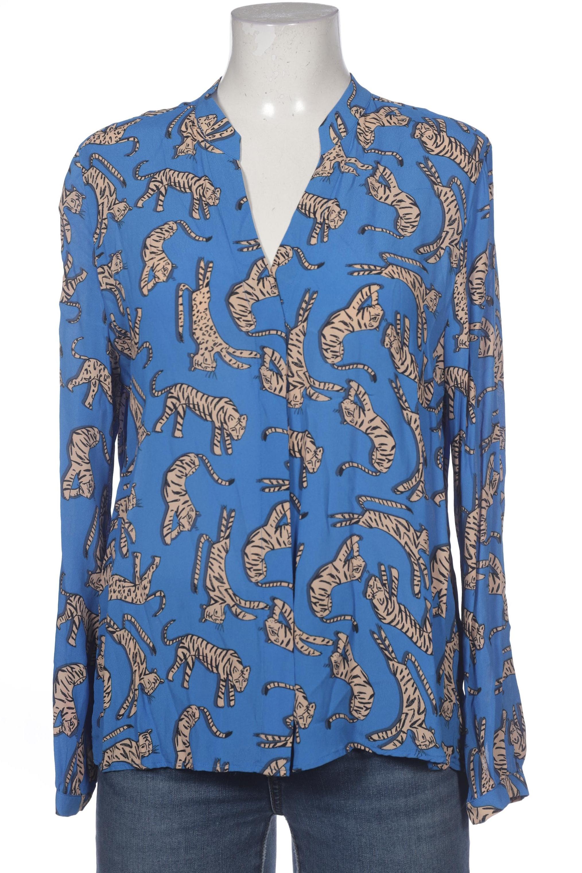 

Marc Cain Damen Bluse, blau, Gr. 40