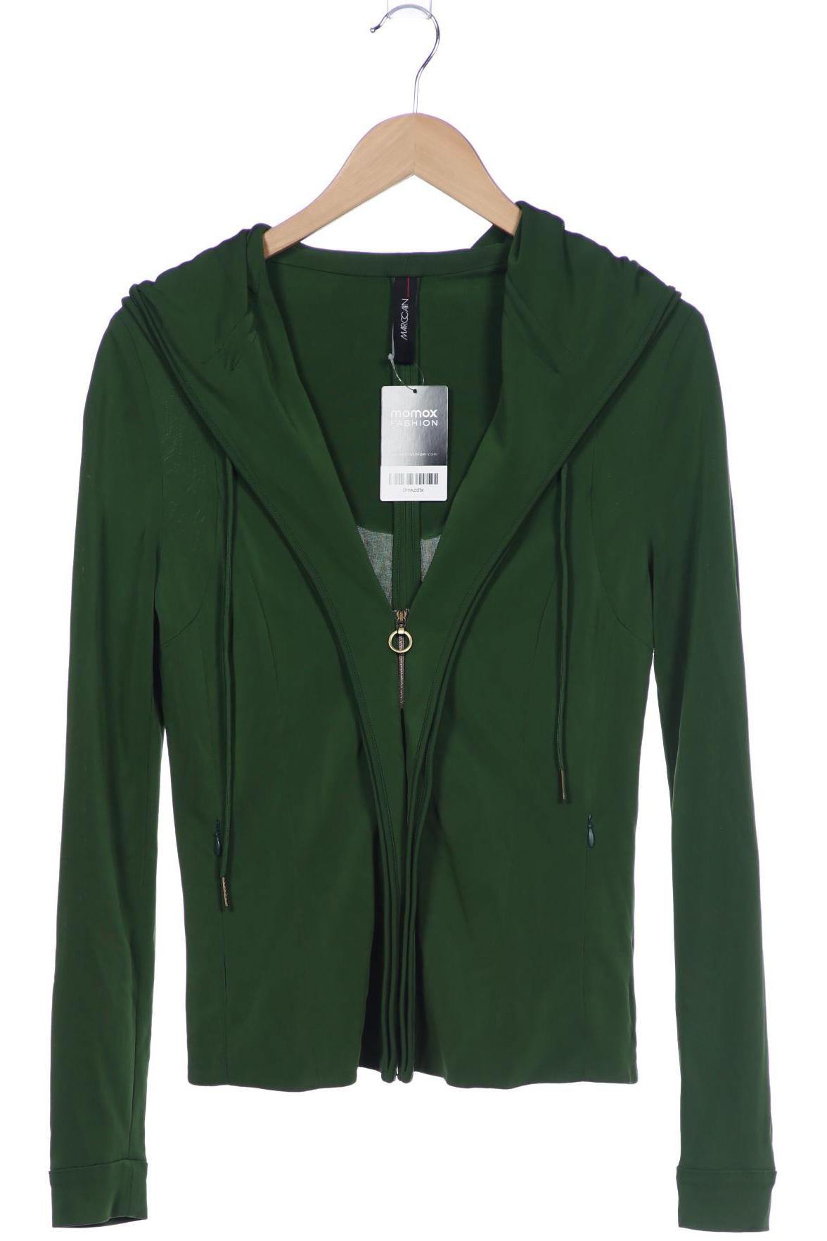 

Marc Cain Damen Kapuzenpullover, grün, Gr. 38