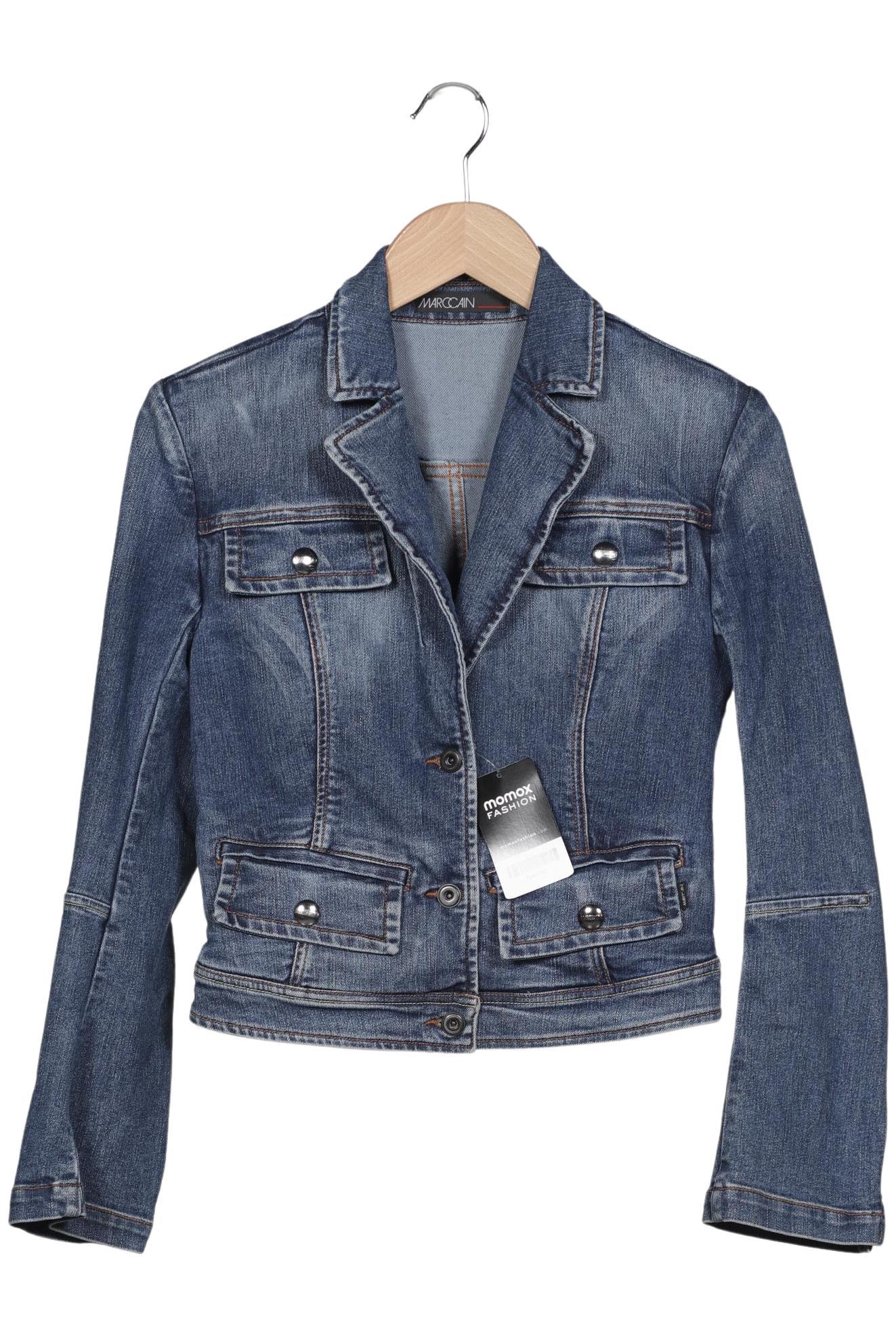 

Marc Cain Damen Jacke, blau, Gr. 36