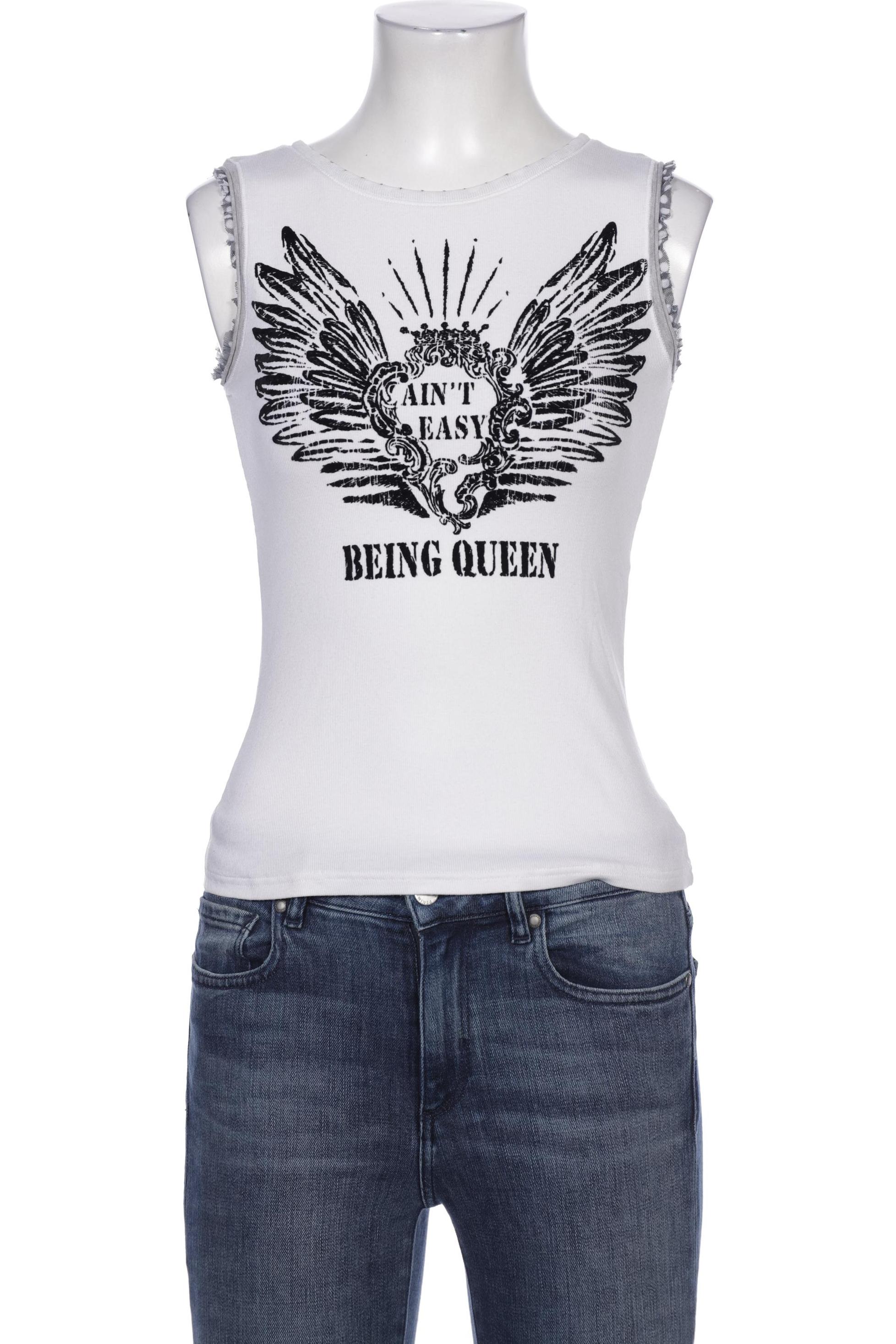 

Marc Cain Damen Top, weiß, Gr. 34