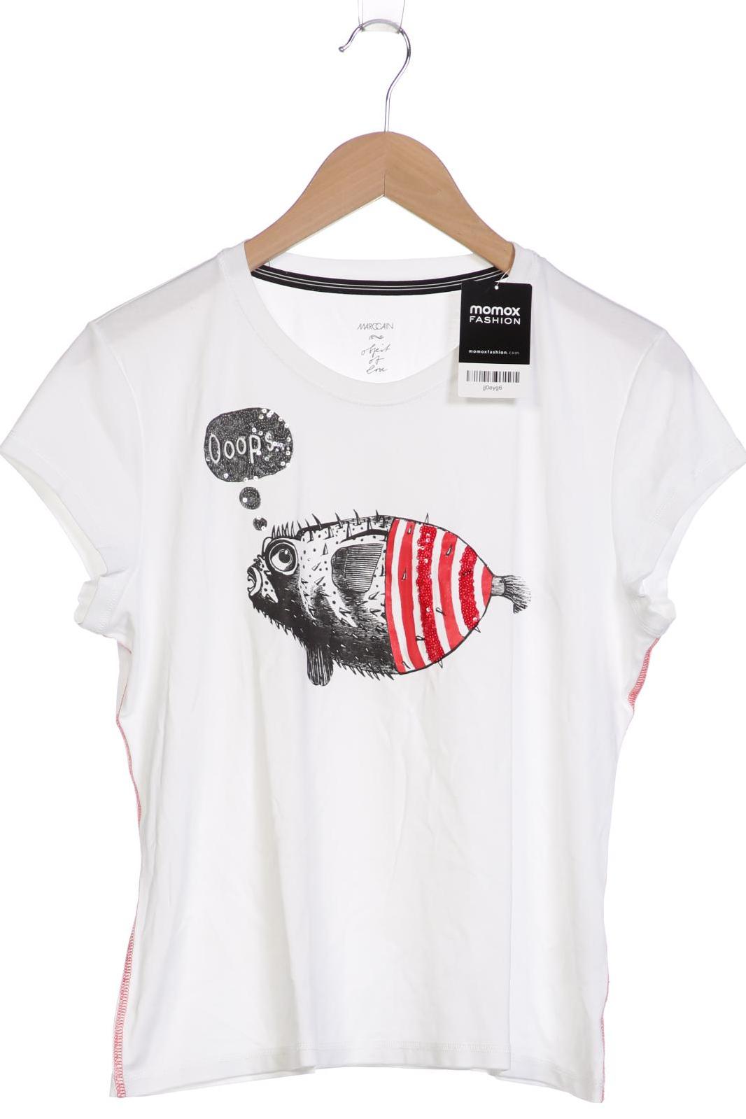 

Marc Cain Damen T-Shirt, weiß, Gr. 40