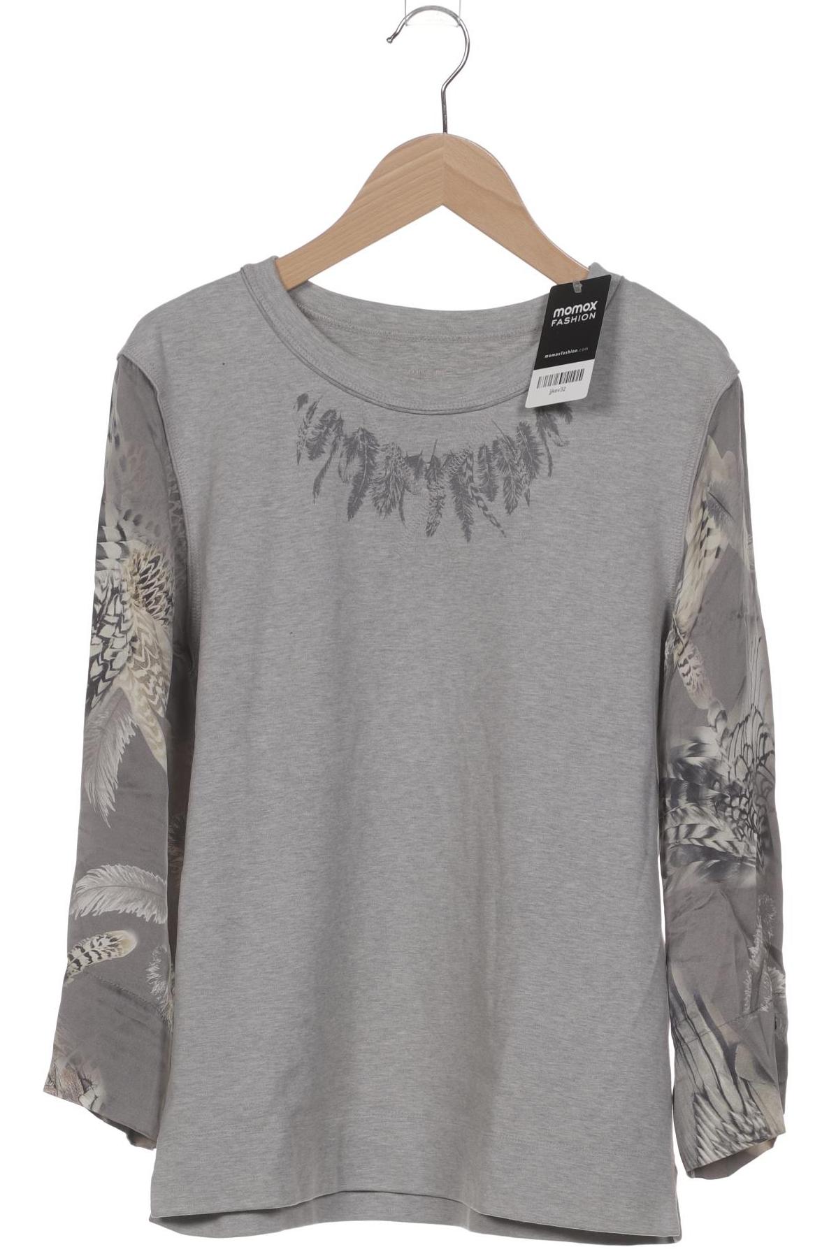 

Marc Cain Damen Langarmshirt, grau, Gr. 38