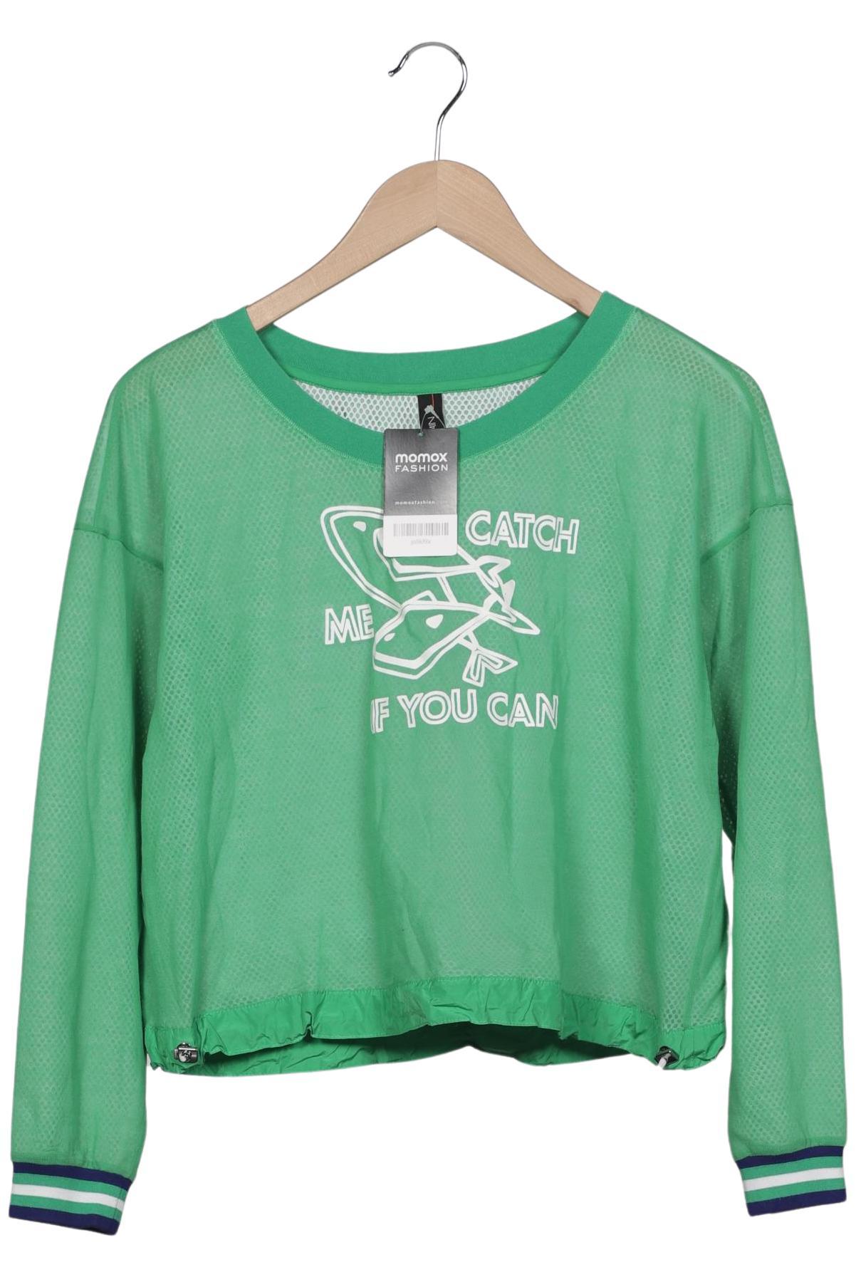 

Marc Cain Damen Langarmshirt, grün, Gr. 34