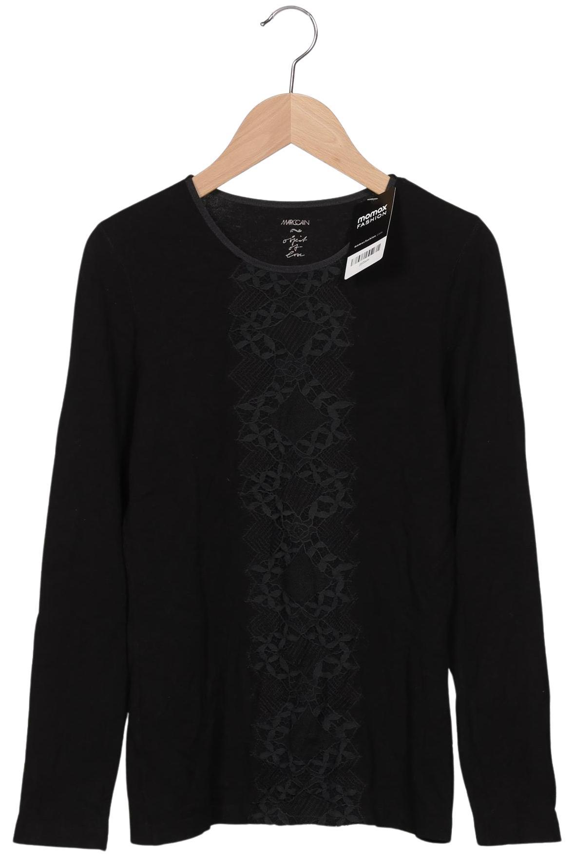 

Marc Cain Damen Langarmshirt, schwarz, Gr. 36