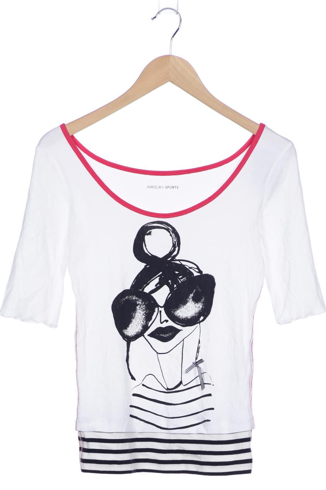 

Marc Cain Damen T-Shirt, weiß, Gr. 38