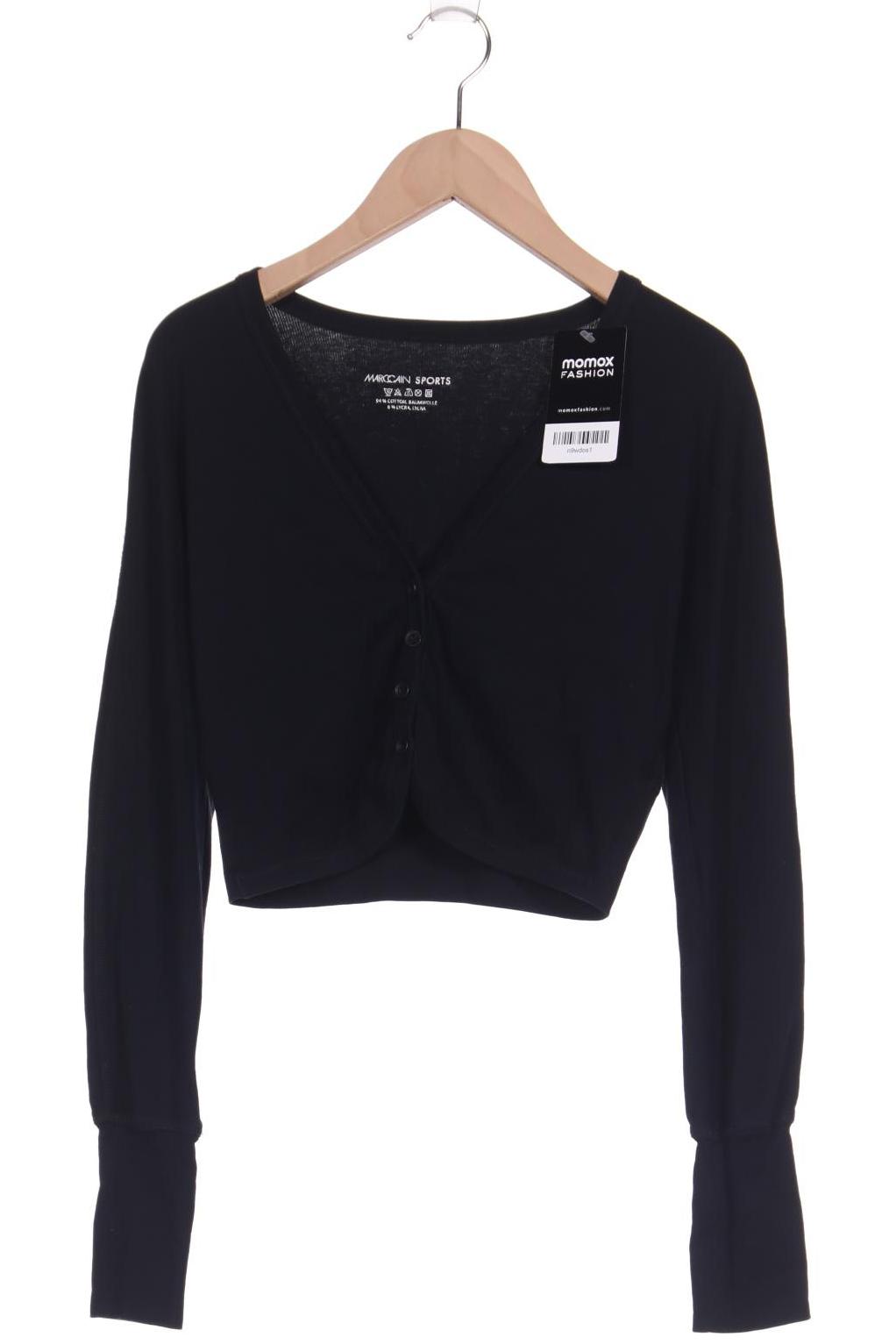

Marc Cain Damen Strickjacke, schwarz, Gr. 34