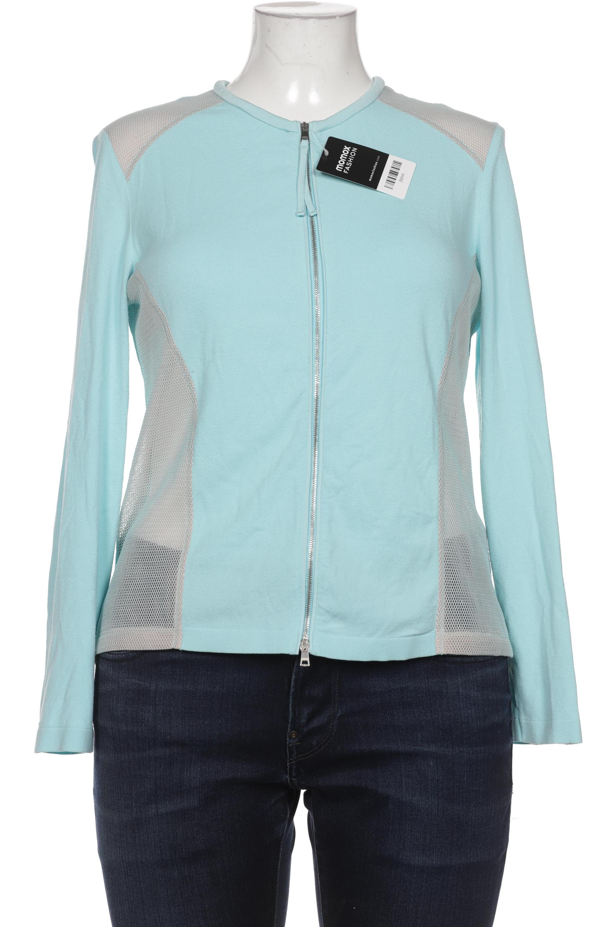 

Marc Cain Damen Strickjacke, blau, Gr. 42