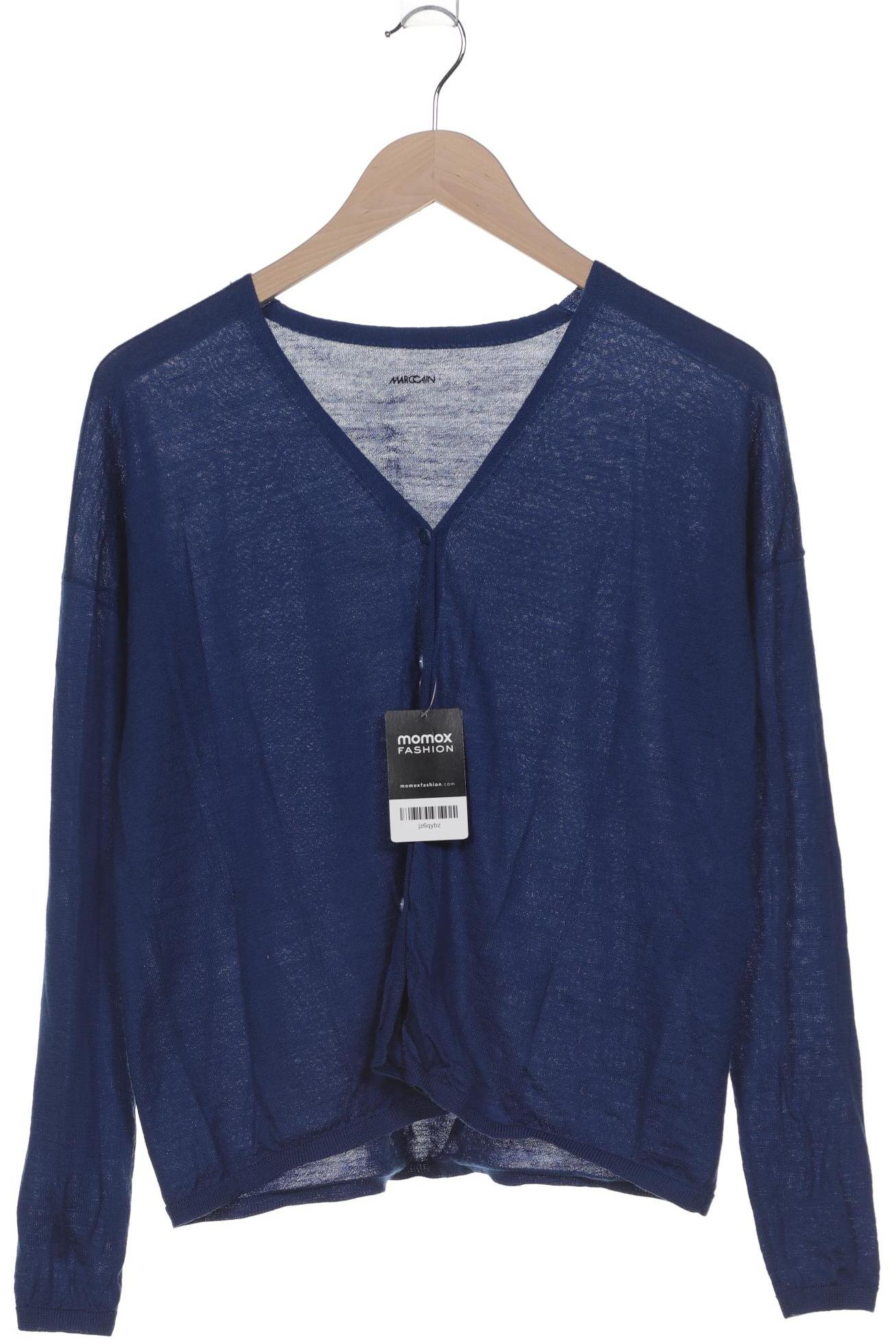 

Marc Cain Damen Strickjacke, blau, Gr. 38