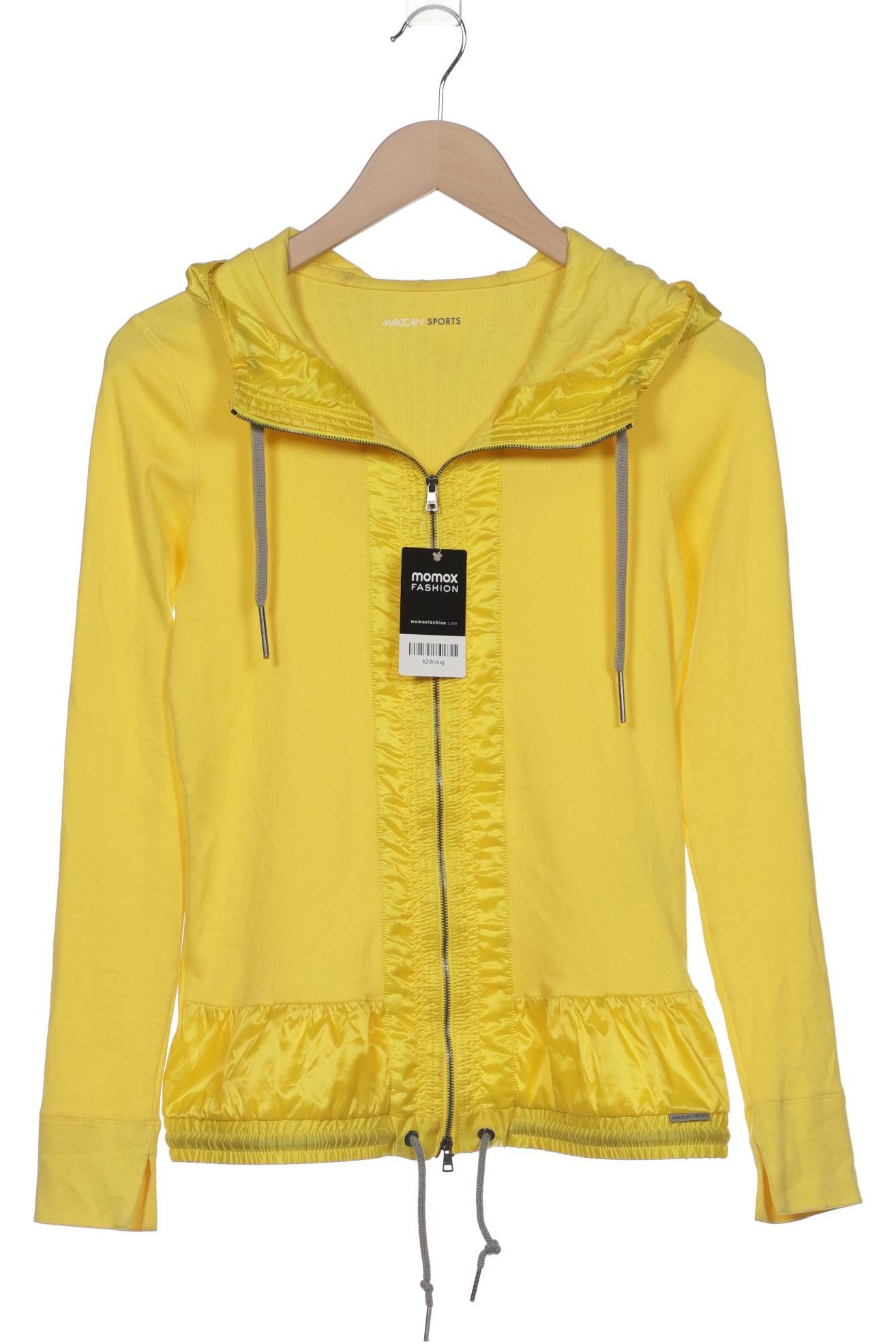

Marc Cain Damen Kapuzenpullover, gelb, Gr. 36