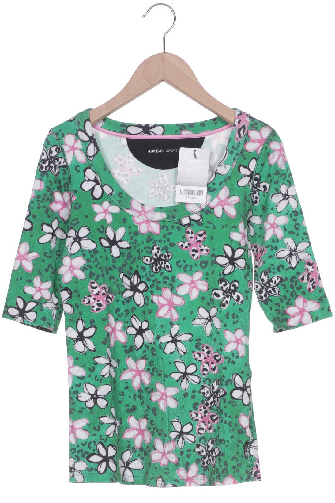 

Marc Cain Damen Langarmshirt, grün, Gr. 36