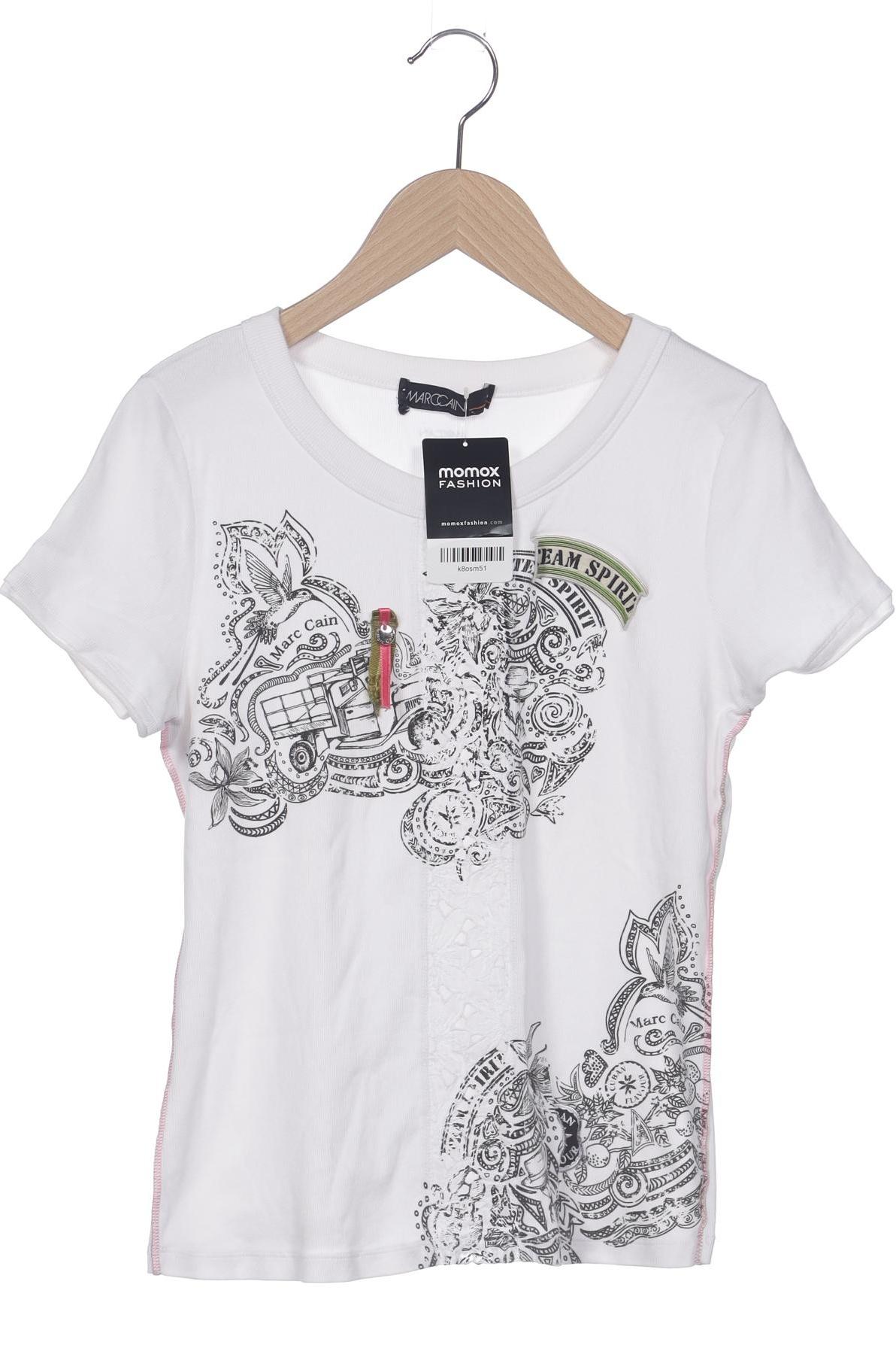 

Marc Cain Damen T-Shirt, weiß, Gr. 36