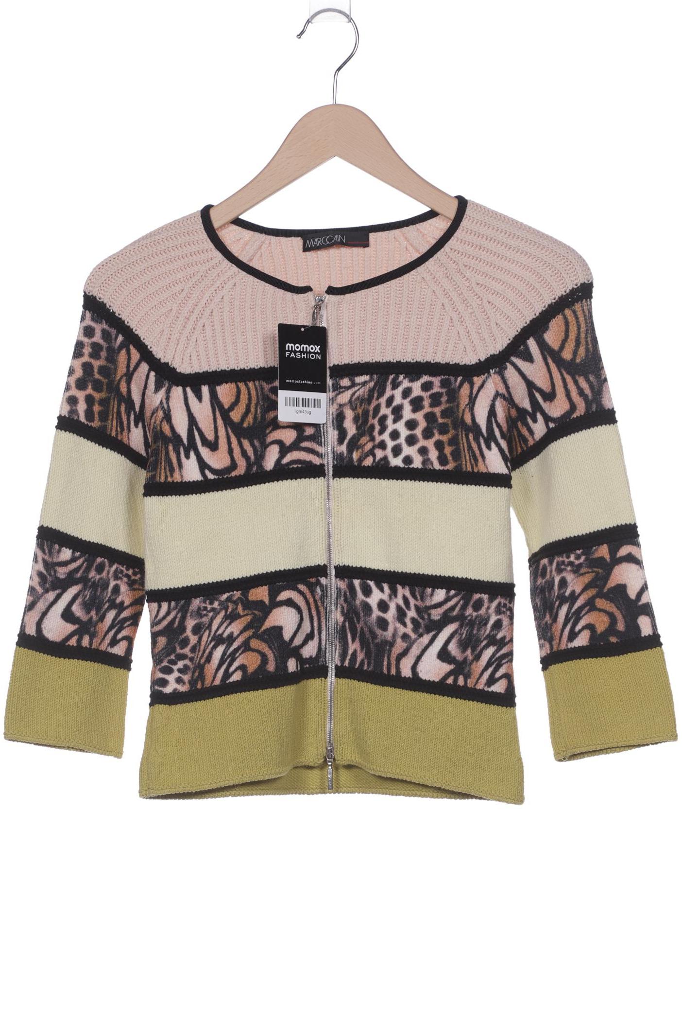 

Marc Cain Damen Strickjacke, hellgrün, Gr. 38
