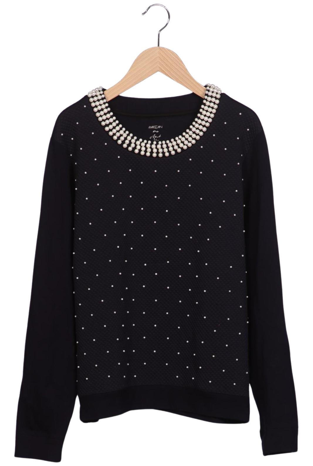 

Marc Cain Damen Sweatshirt, schwarz, Gr. 44