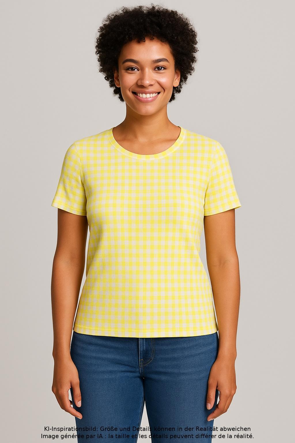 

Marc Cain Damen T-Shirt, gelb, Gr. 42