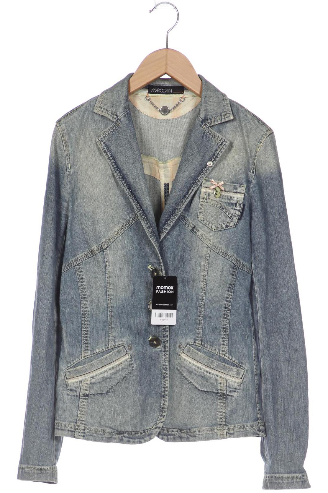 

Marc Cain Damen Jacke, blau, Gr. 36