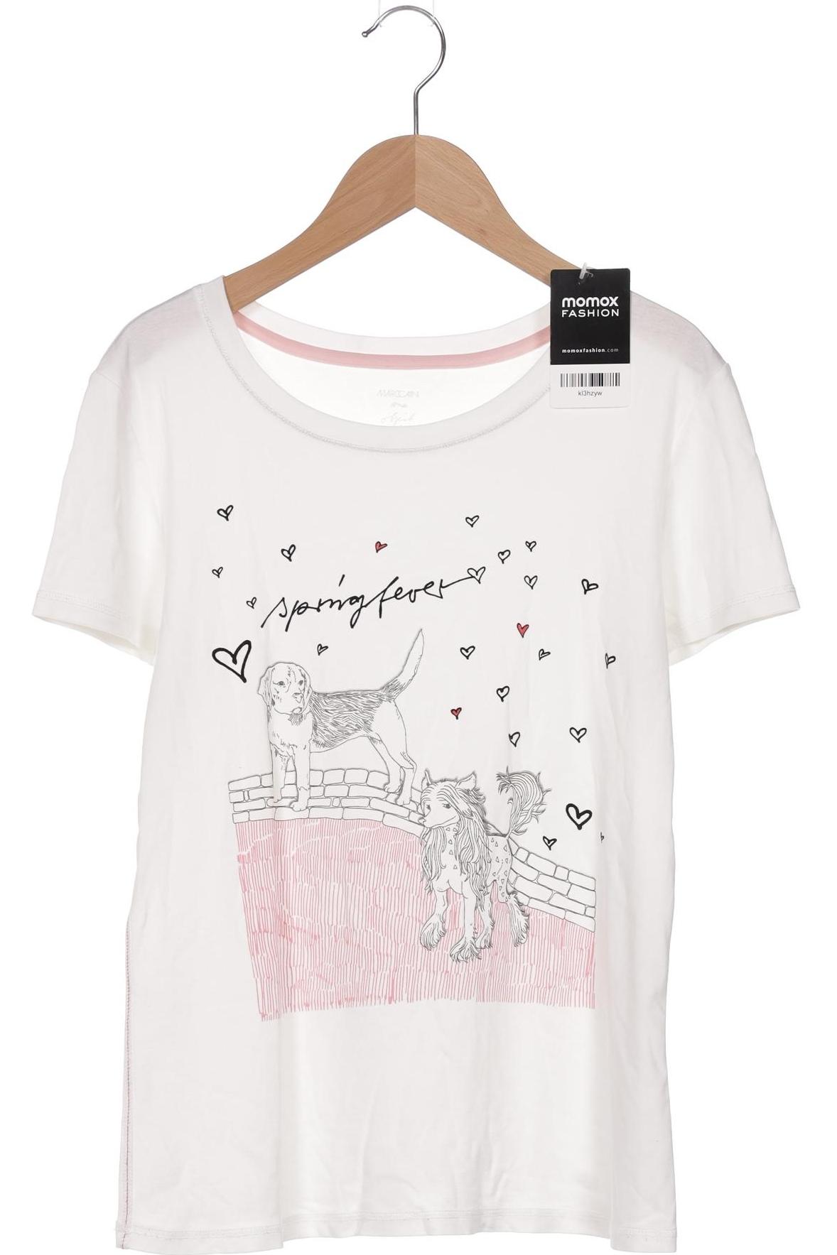 Thumbnail - Marc Cain Damen T-Shirt, weiß, Gr. 38
