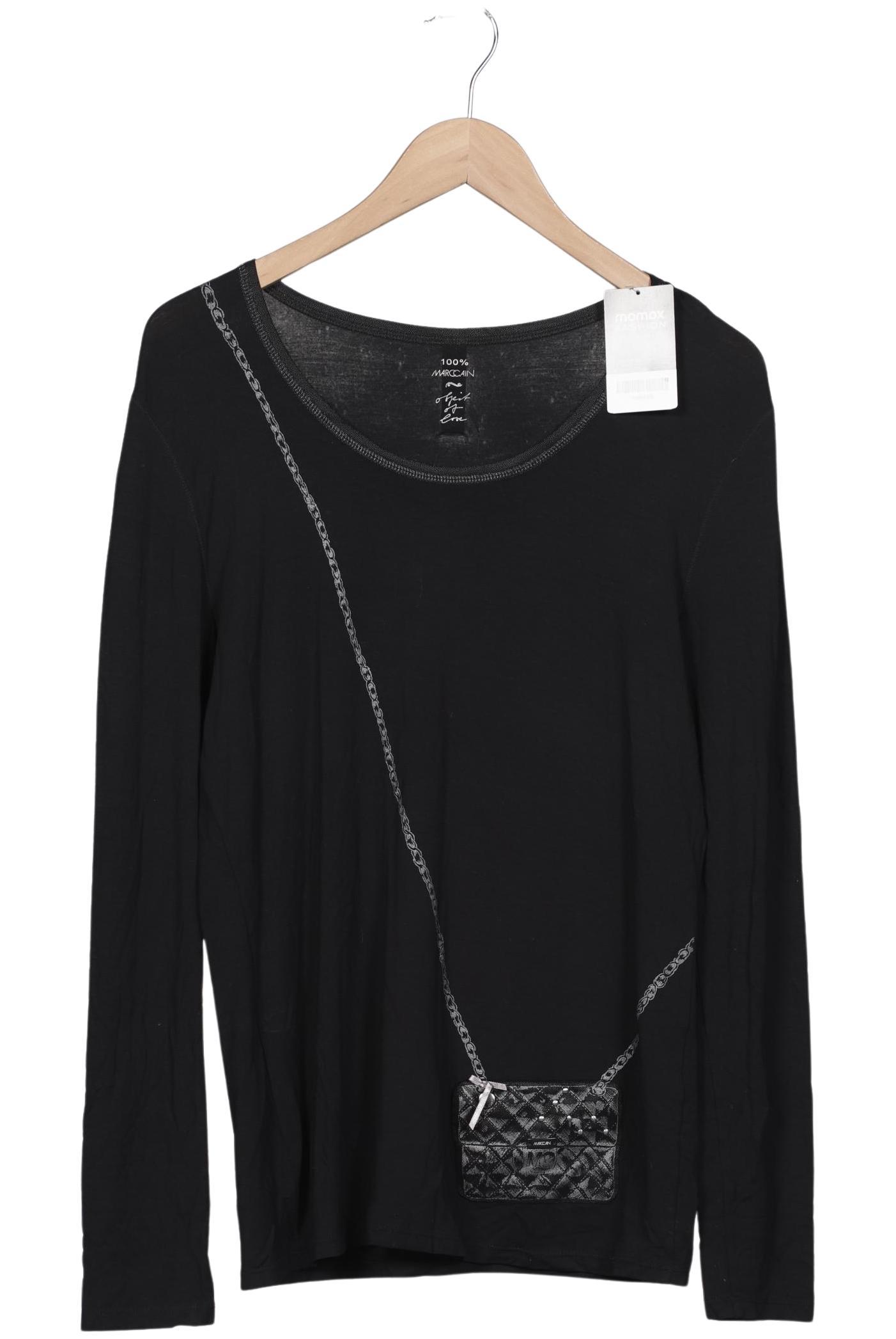 

Marc Cain Damen Langarmshirt, schwarz, Gr. 36