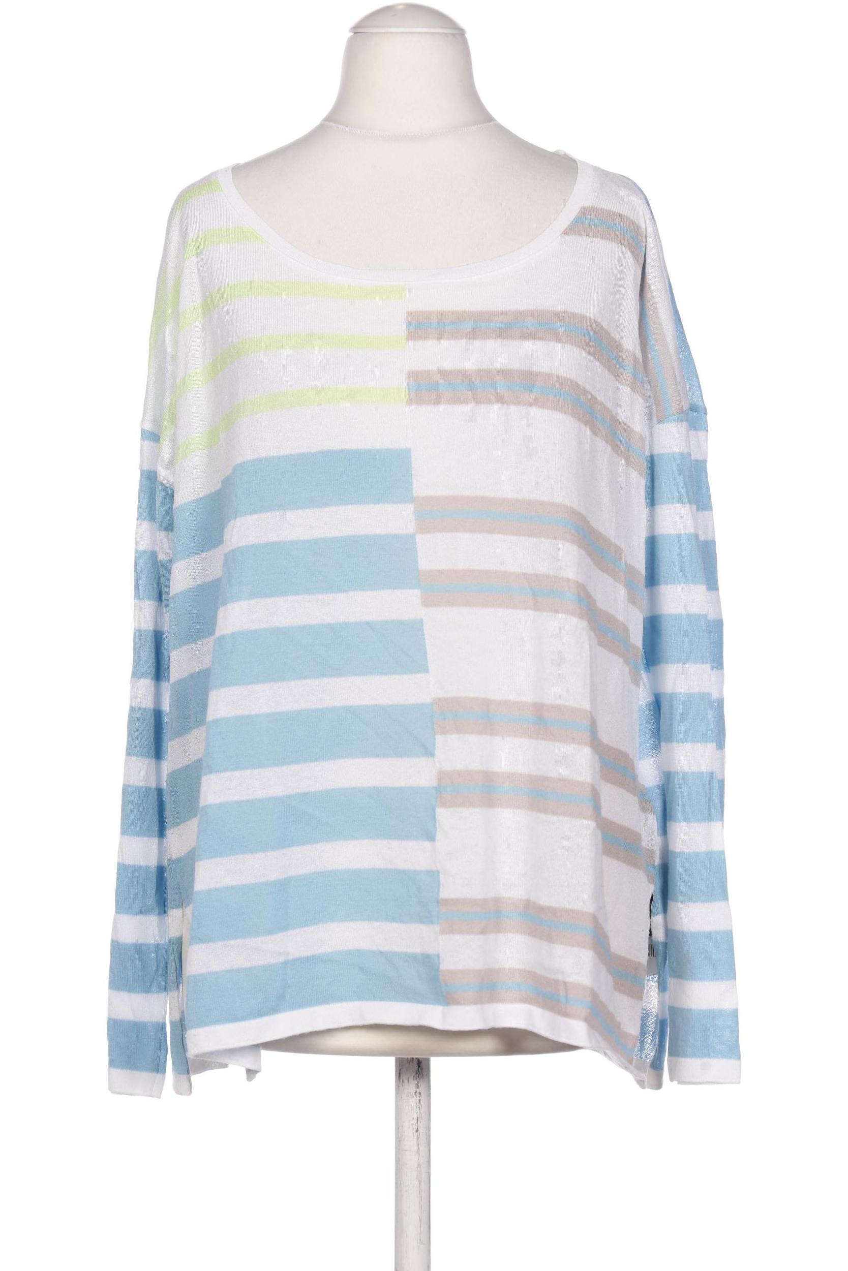 

Marc Cain Damen Langarmshirt, blau, Gr. 40