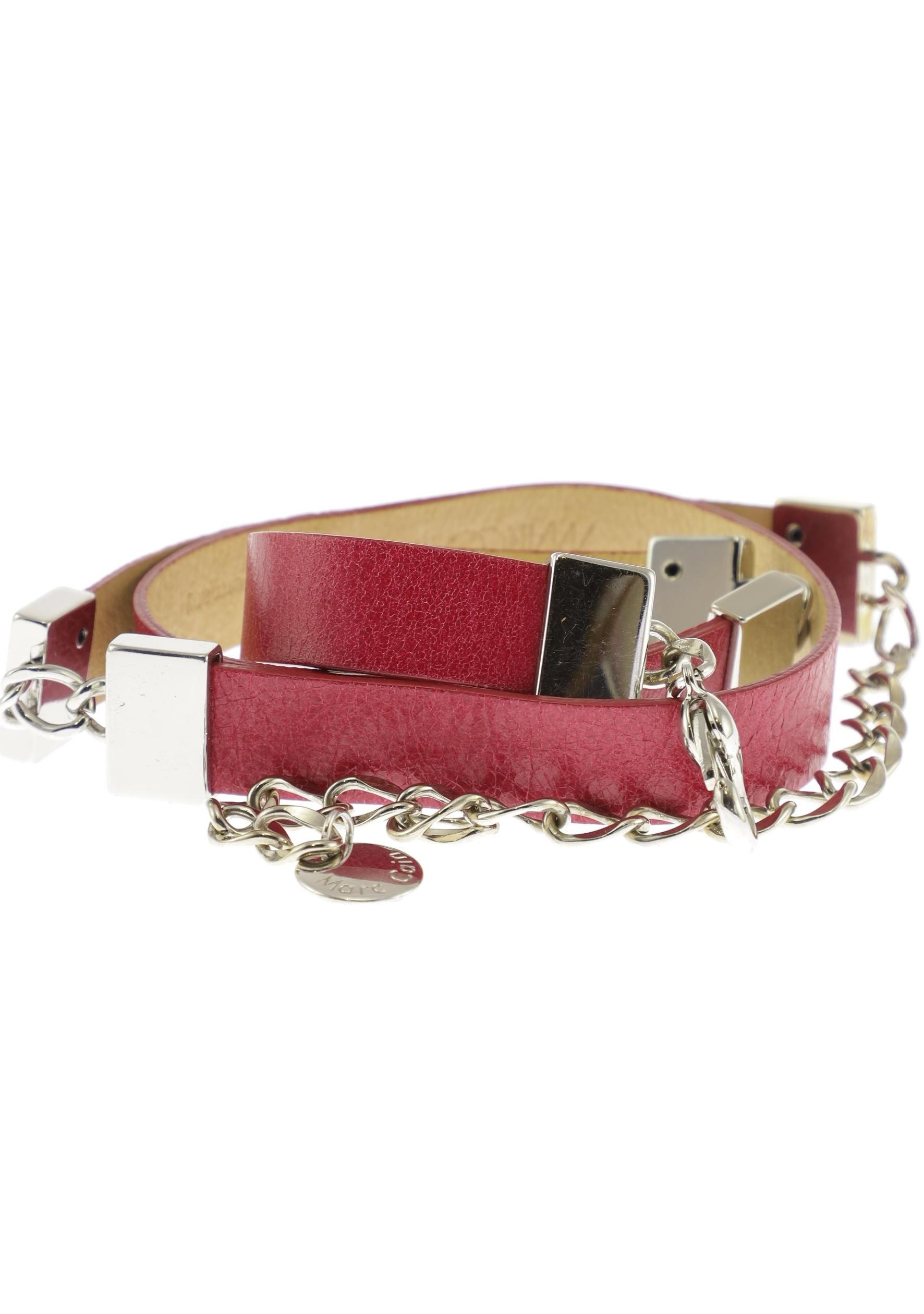 

Marc Cain Damen Gürtel, rot, Gr. 90