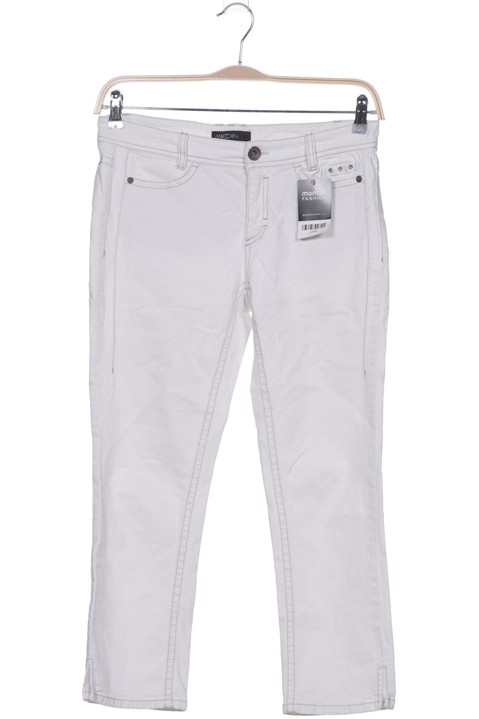 Thumbnail - Marc Cain Damen Jeans, weiß, Gr. 32