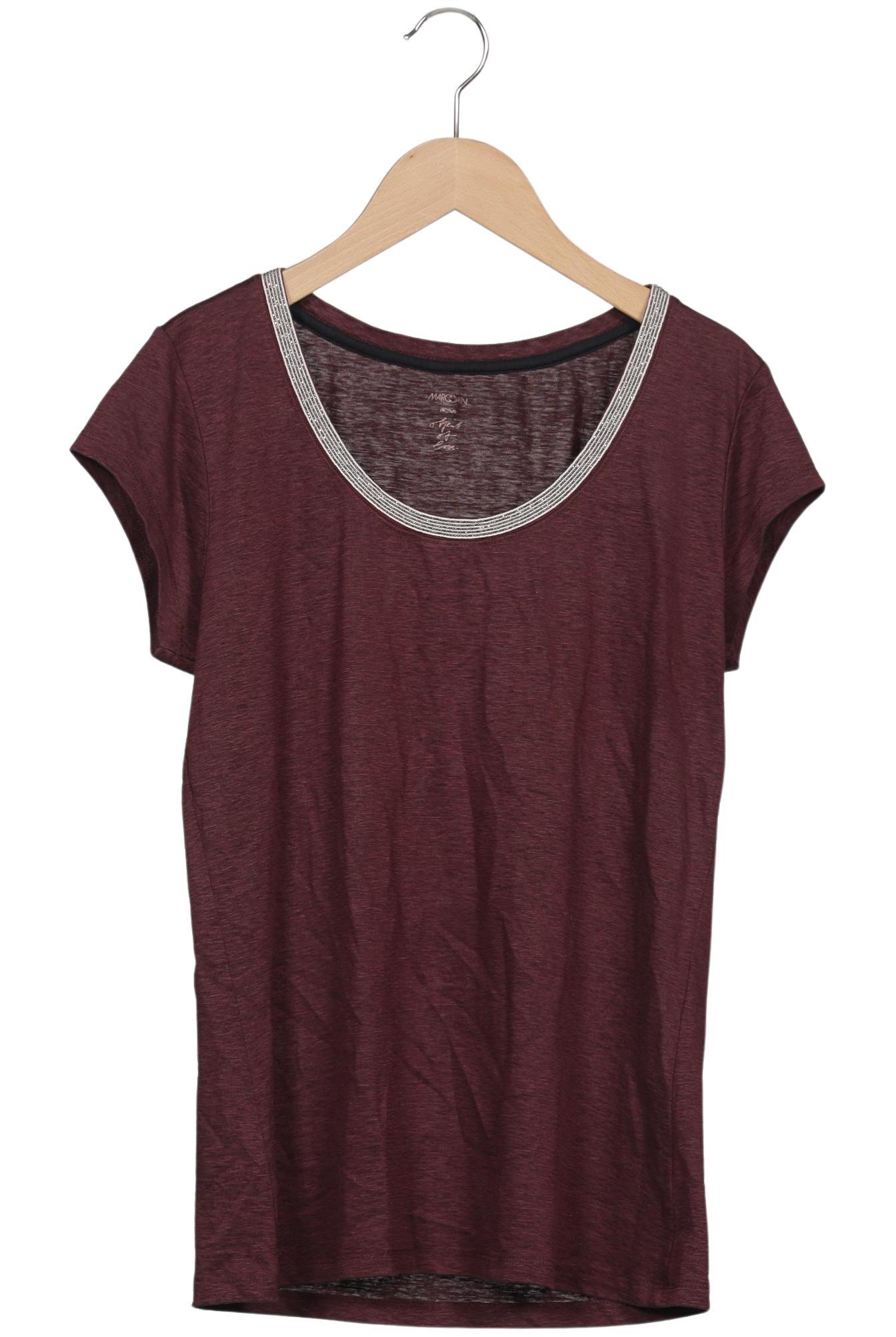 

Marc Cain Damen T-Shirt, bordeaux, Gr. 38