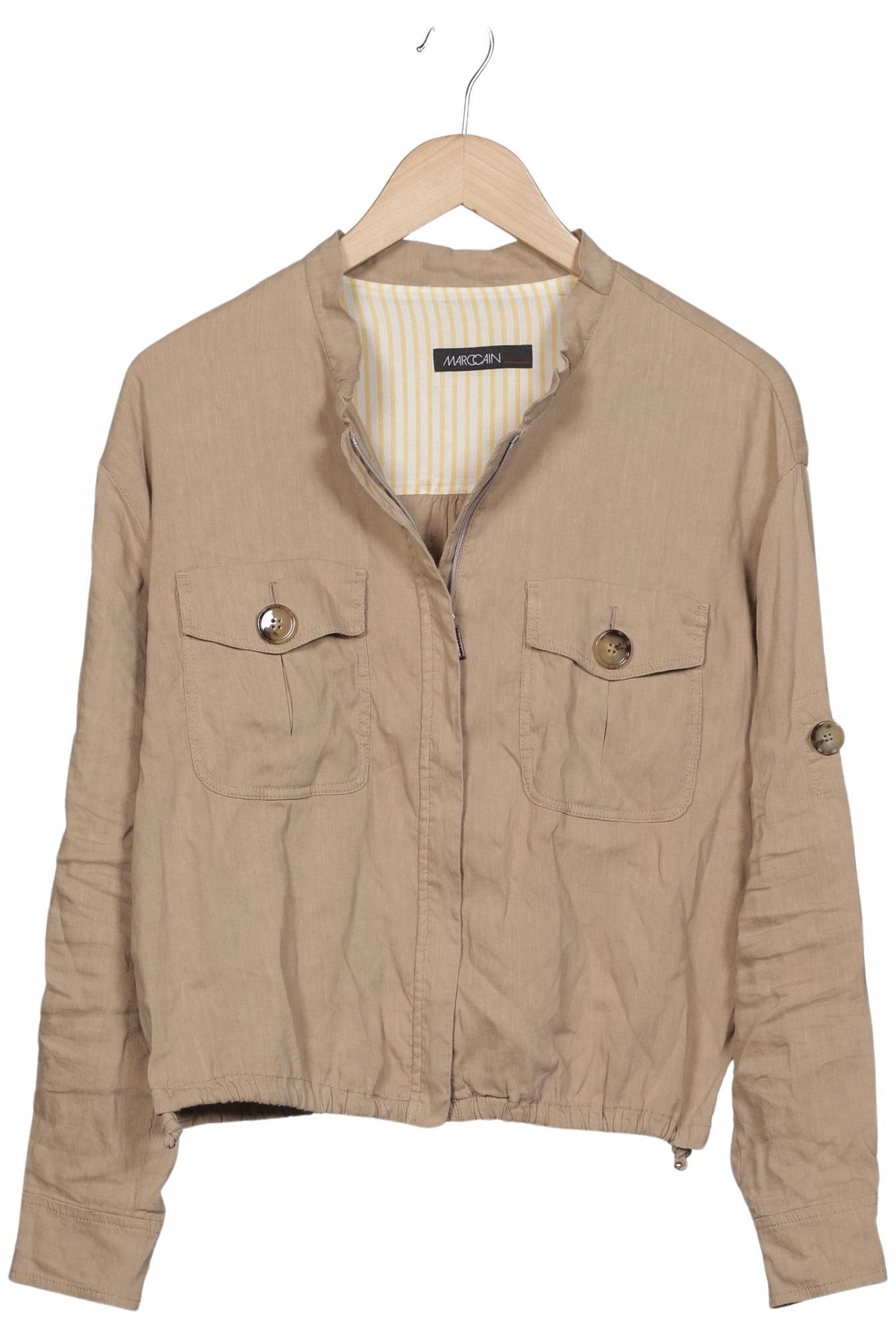 

Marc Cain Damen Jacke, beige, Gr. 38