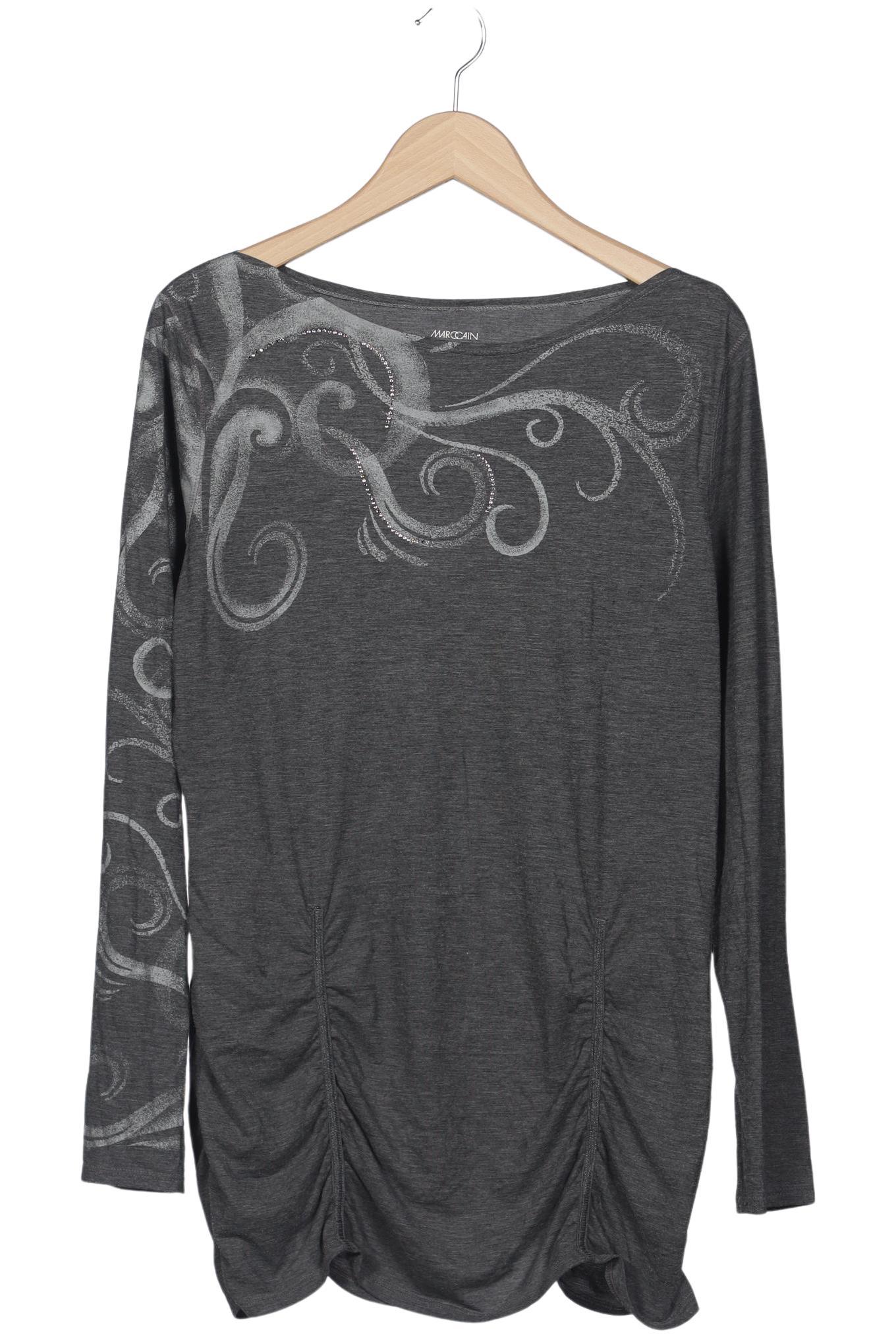

Marc Cain Damen Langarmshirt, grau, Gr. 44