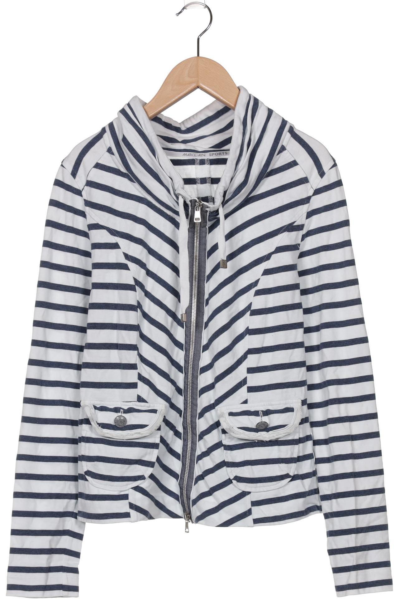 

Marc Cain Damen Strickjacke, weiß, Gr. 36