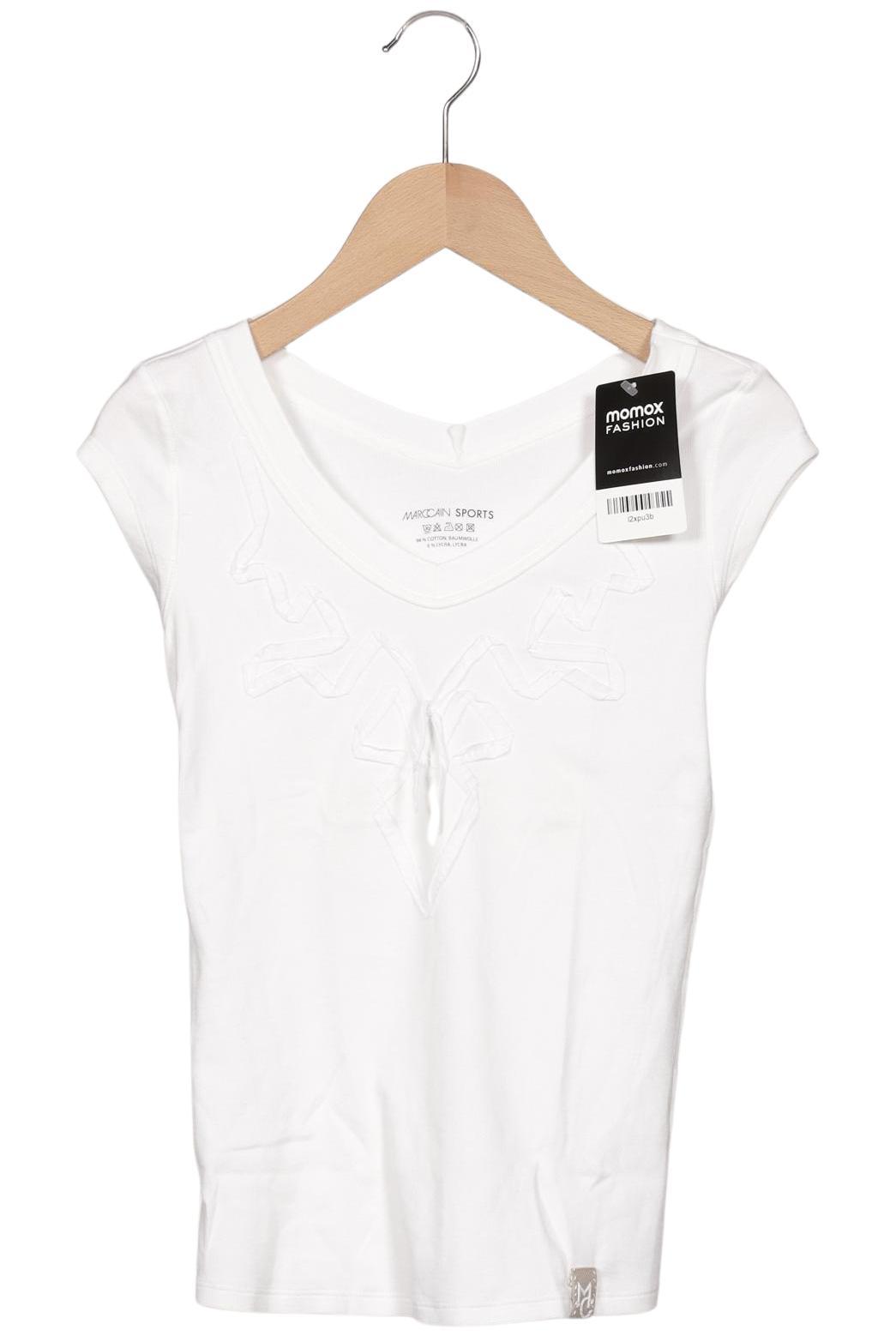 

Marc Cain Damen T-Shirt, weiß, Gr. 34