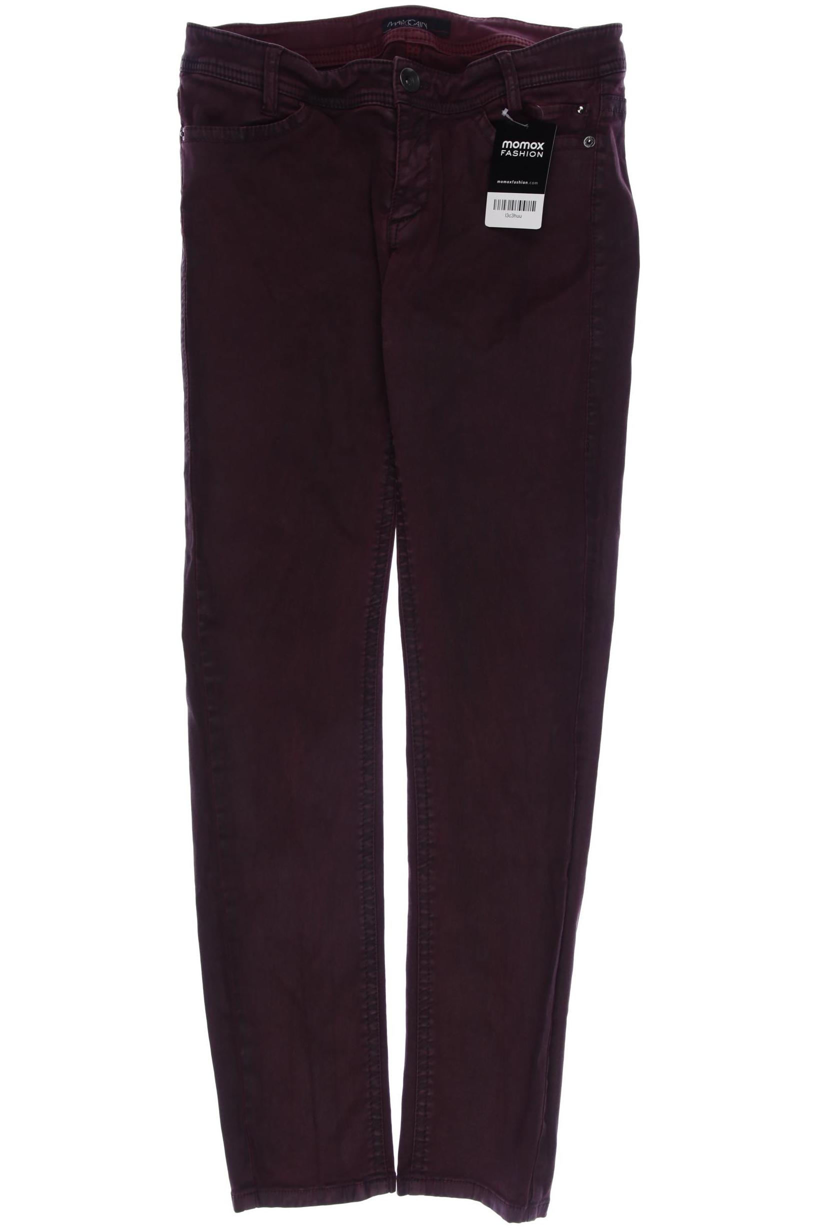

Marc Cain Damen Jeans, bordeaux, Gr. 31