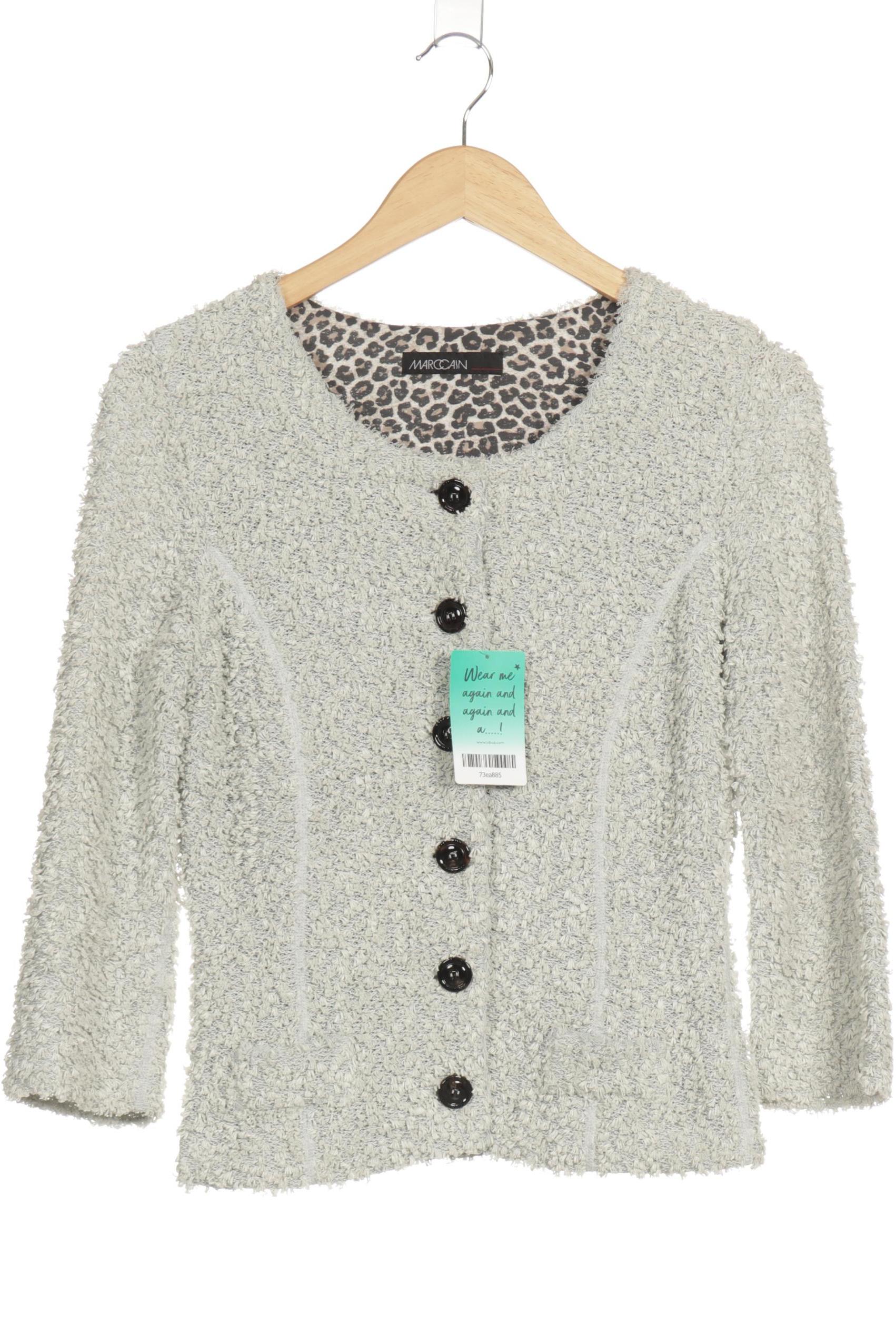 

Marc Cain Damen Strickjacke, grau, Gr. 36