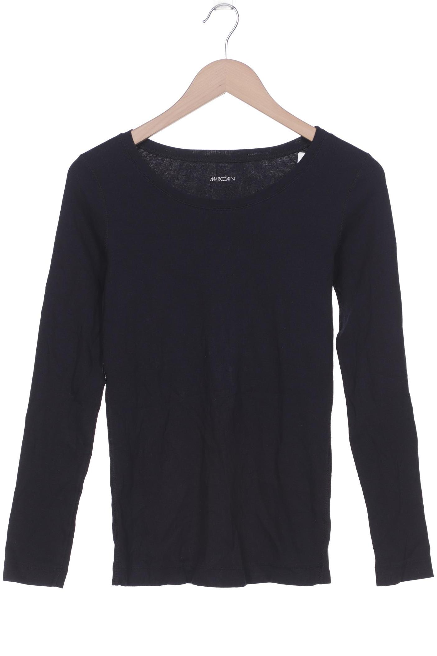 

Marc Cain Damen Langarmshirt, marineblau, Gr. 38