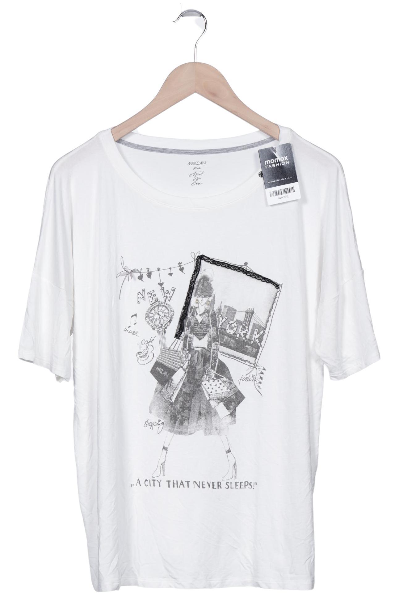 

Marc Cain Damen T-Shirt, weiß, Gr. 44