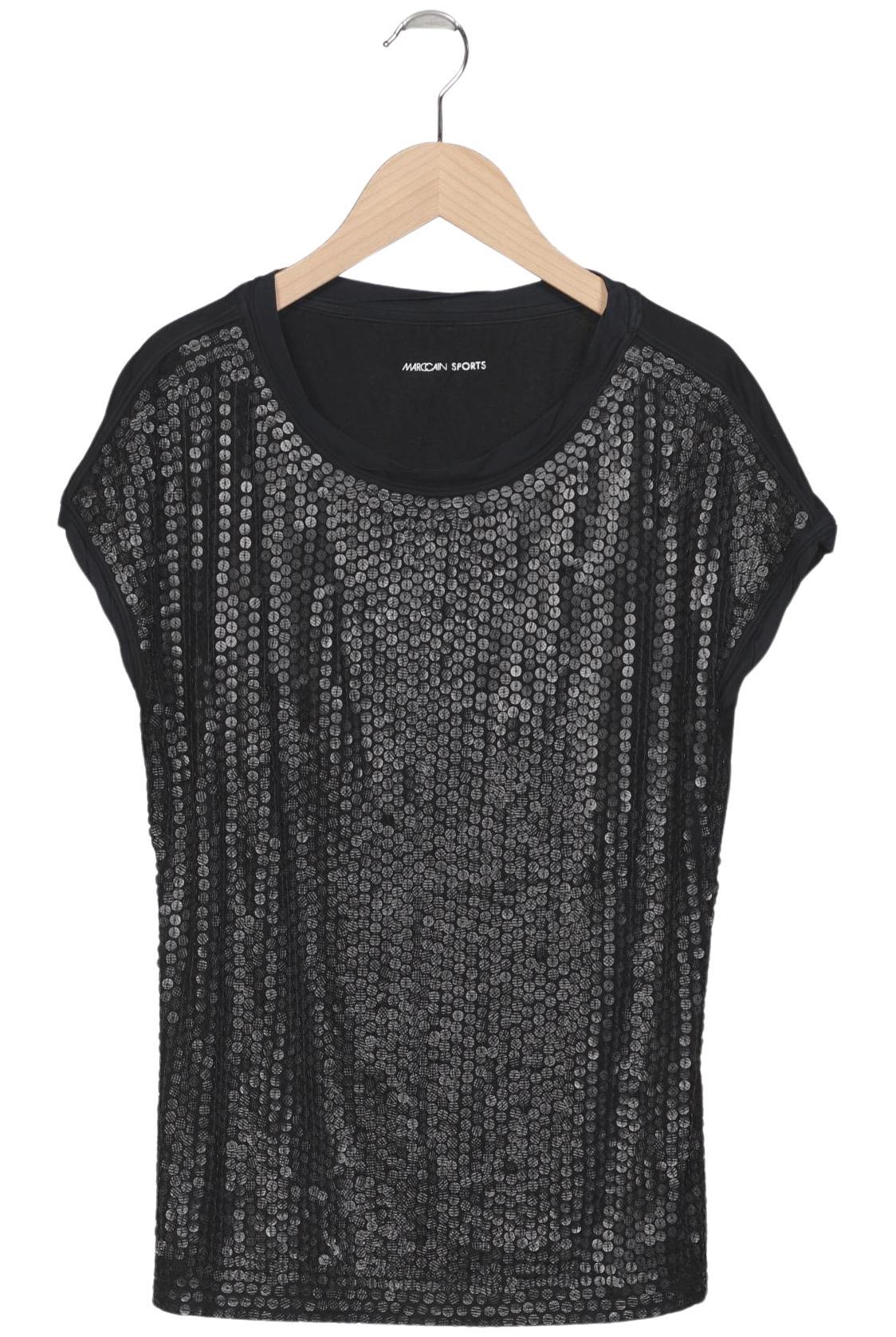 

Marc Cain Damen T-Shirt, schwarz, Gr. 38