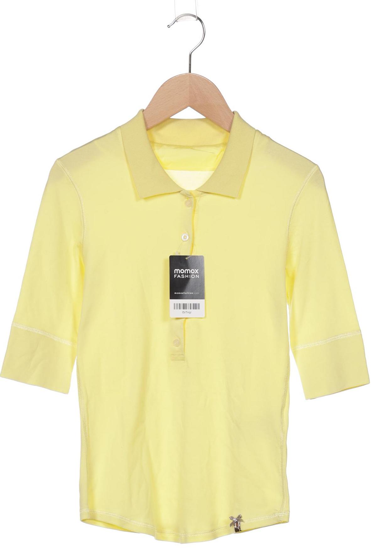 

Marc Cain Damen Poloshirt, gelb, Gr. 34