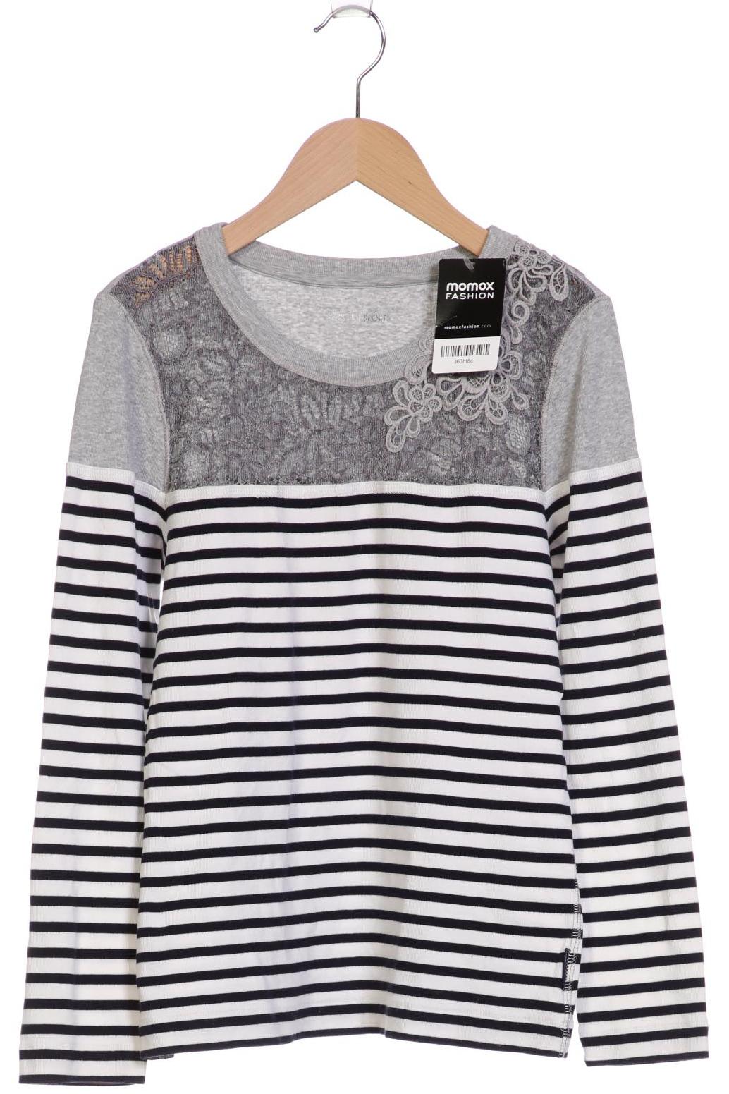 

Marc Cain Damen Langarmshirt, weiß, Gr. 36