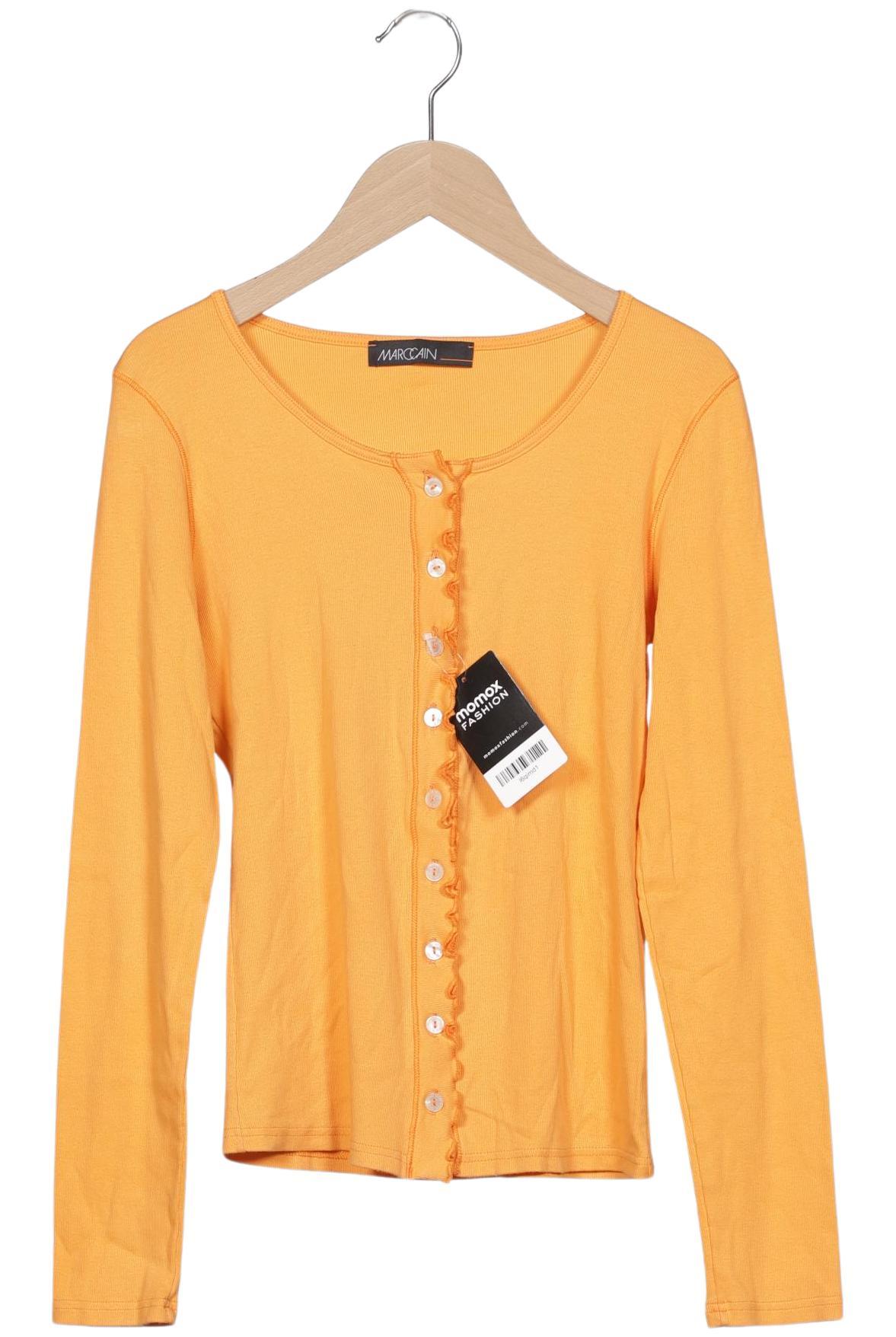 

Marc Cain Damen Strickjacke, orange, Gr. 32