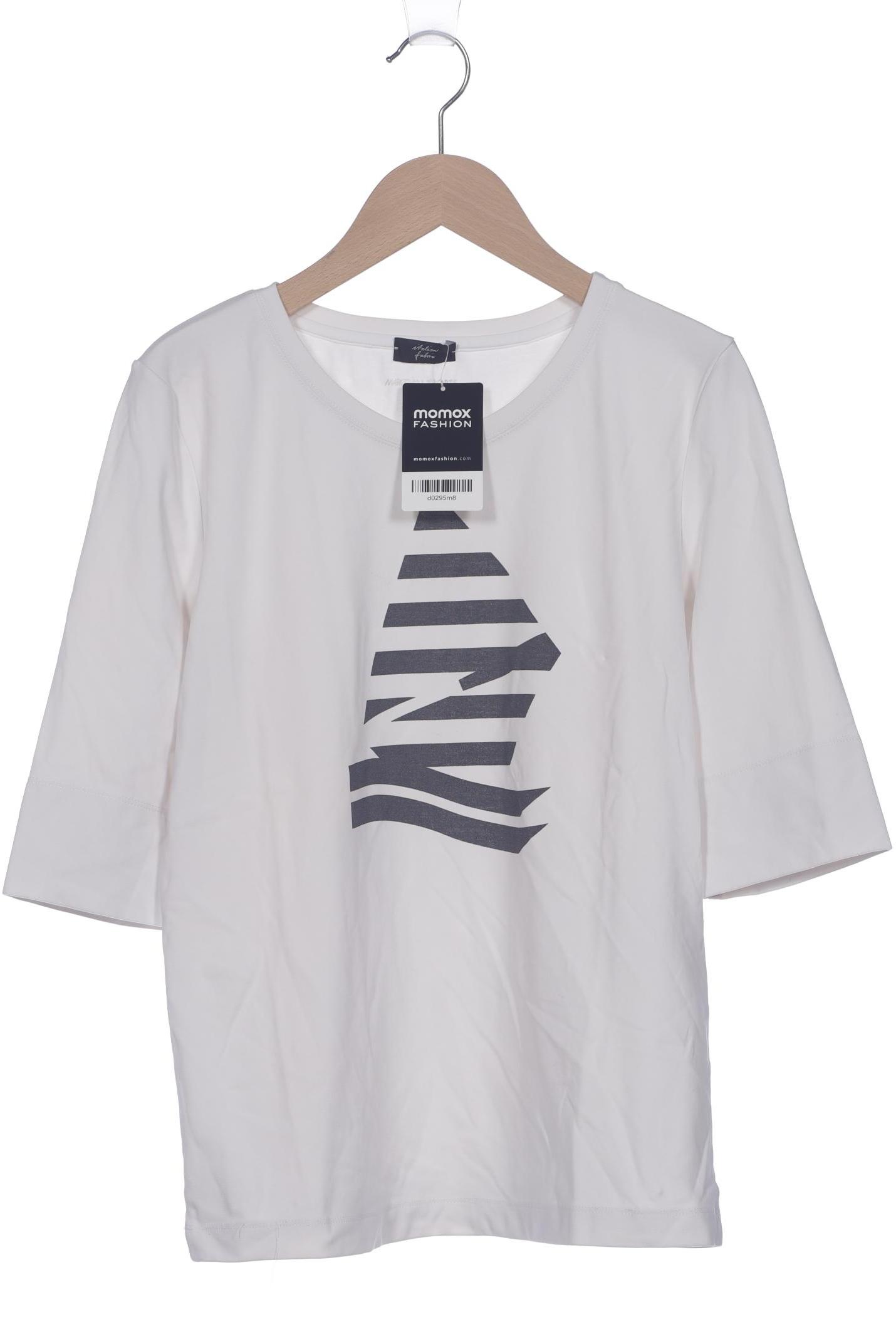 

Marc Cain Damen Langarmshirt, weiß, Gr. 38