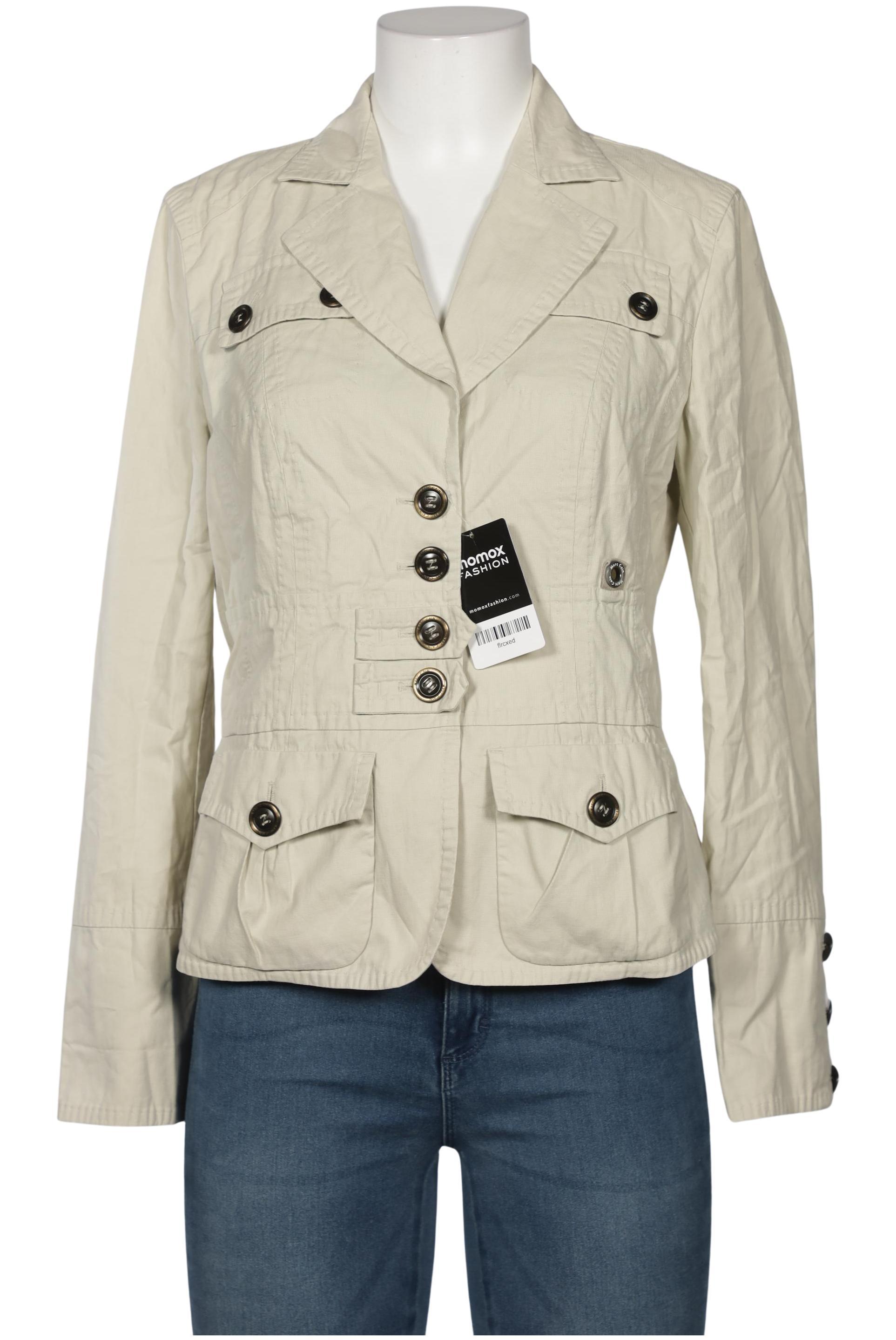 

Marc Cain Damen Blazer, cremeweiß, Gr. 40