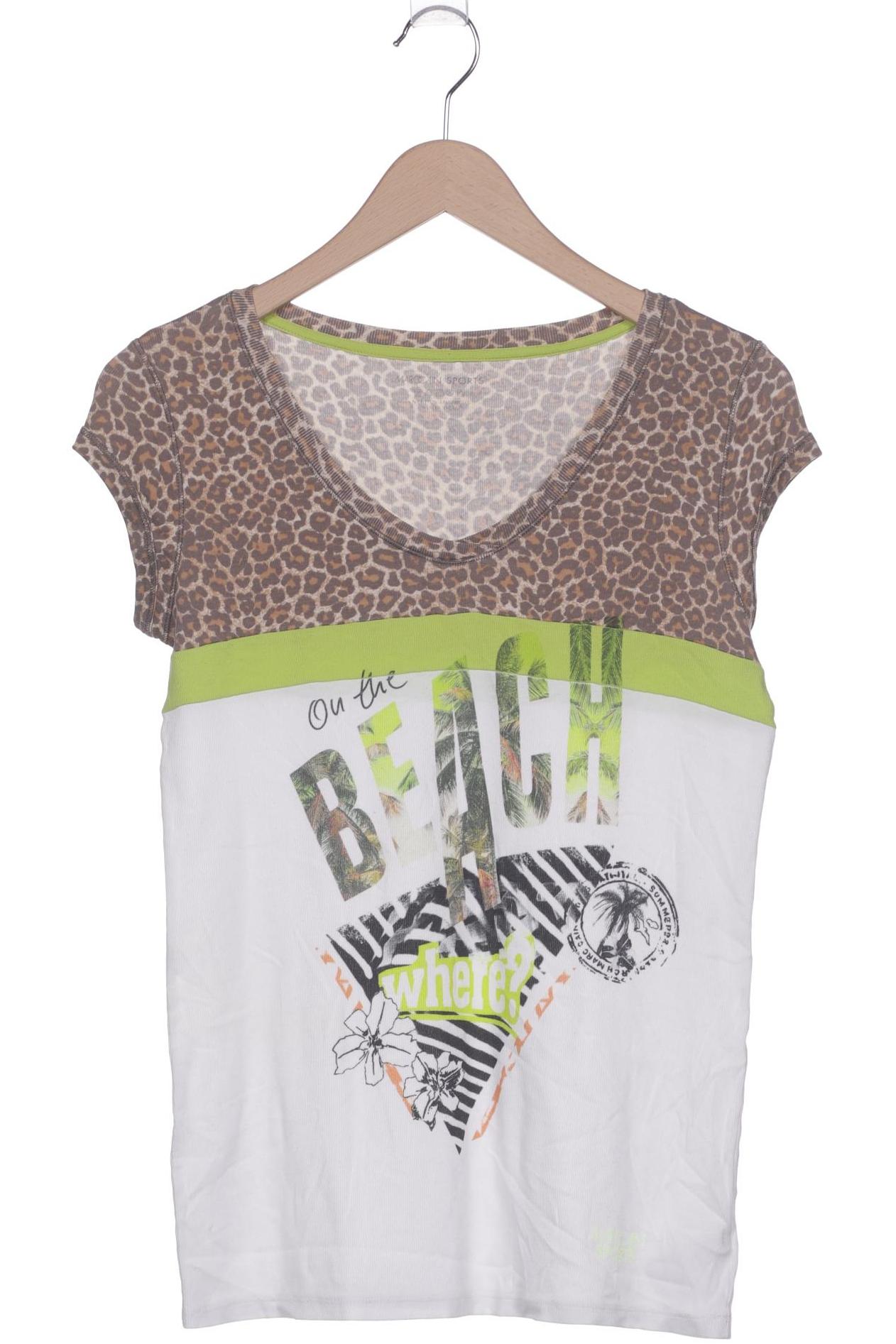 

Marc Cain Damen T-Shirt, weiß, Gr. 40