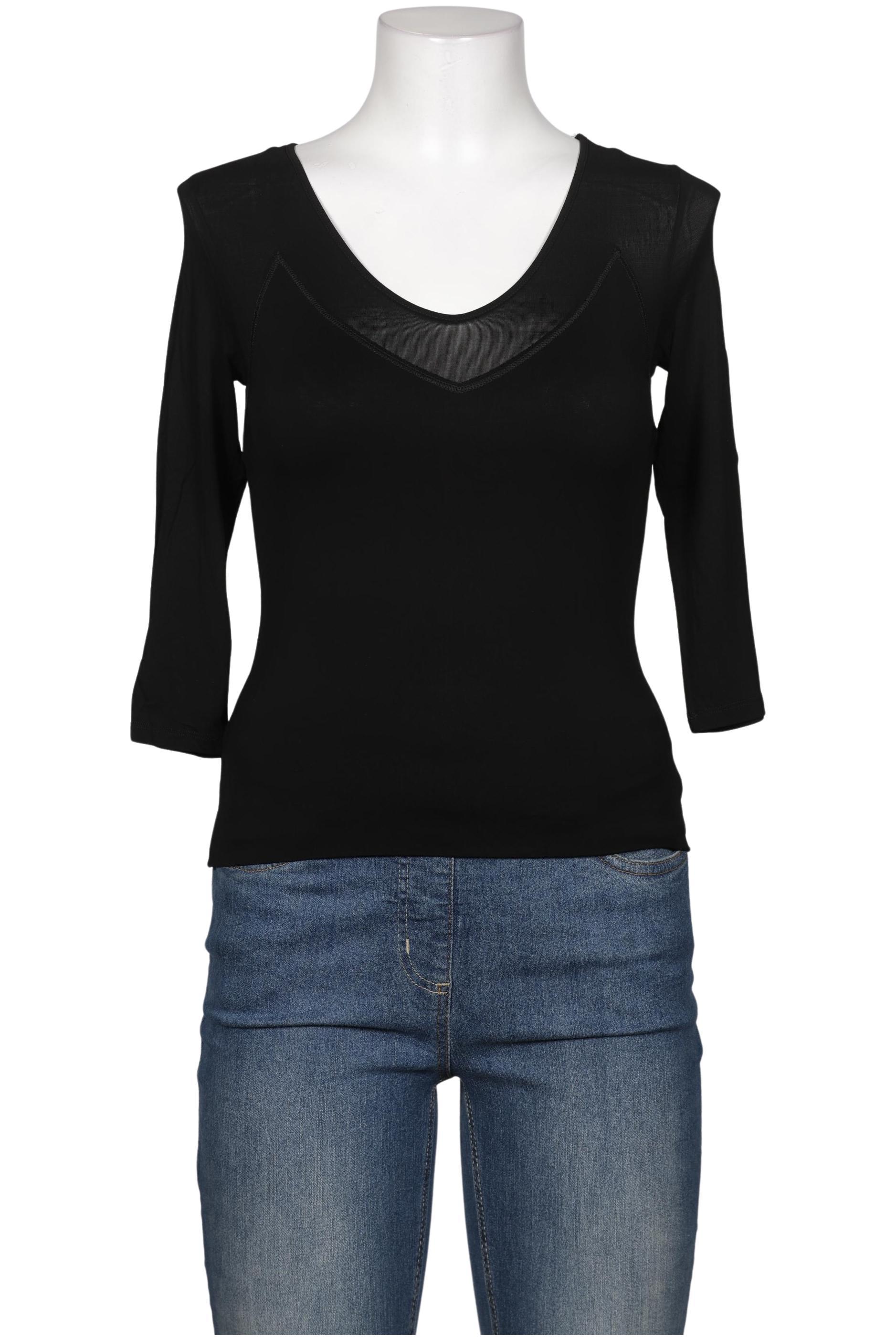 

Marc Cain Damen Langarmshirt, schwarz, Gr. 36