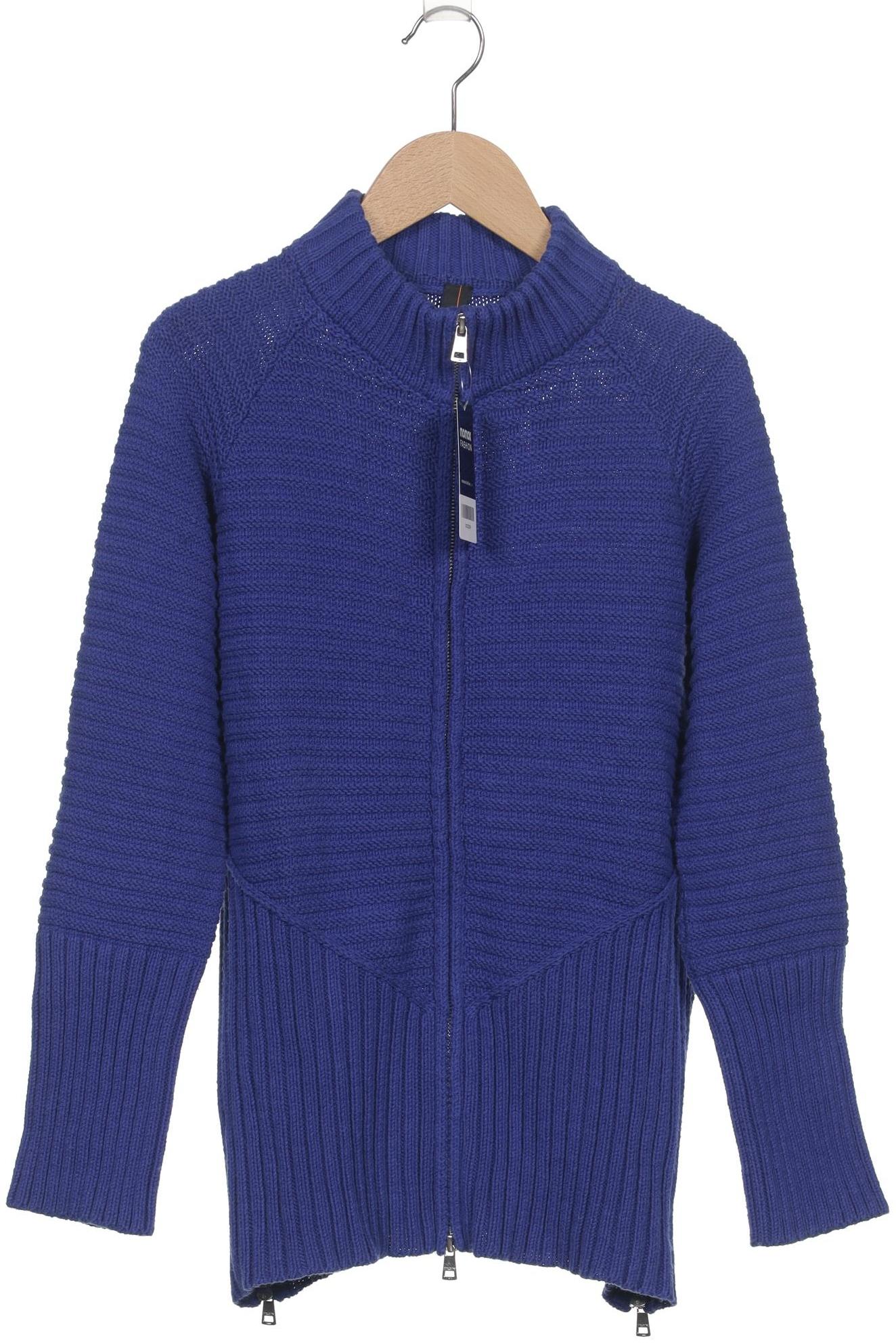 

Marc Cain Damen Strickjacke, blau, Gr. 40