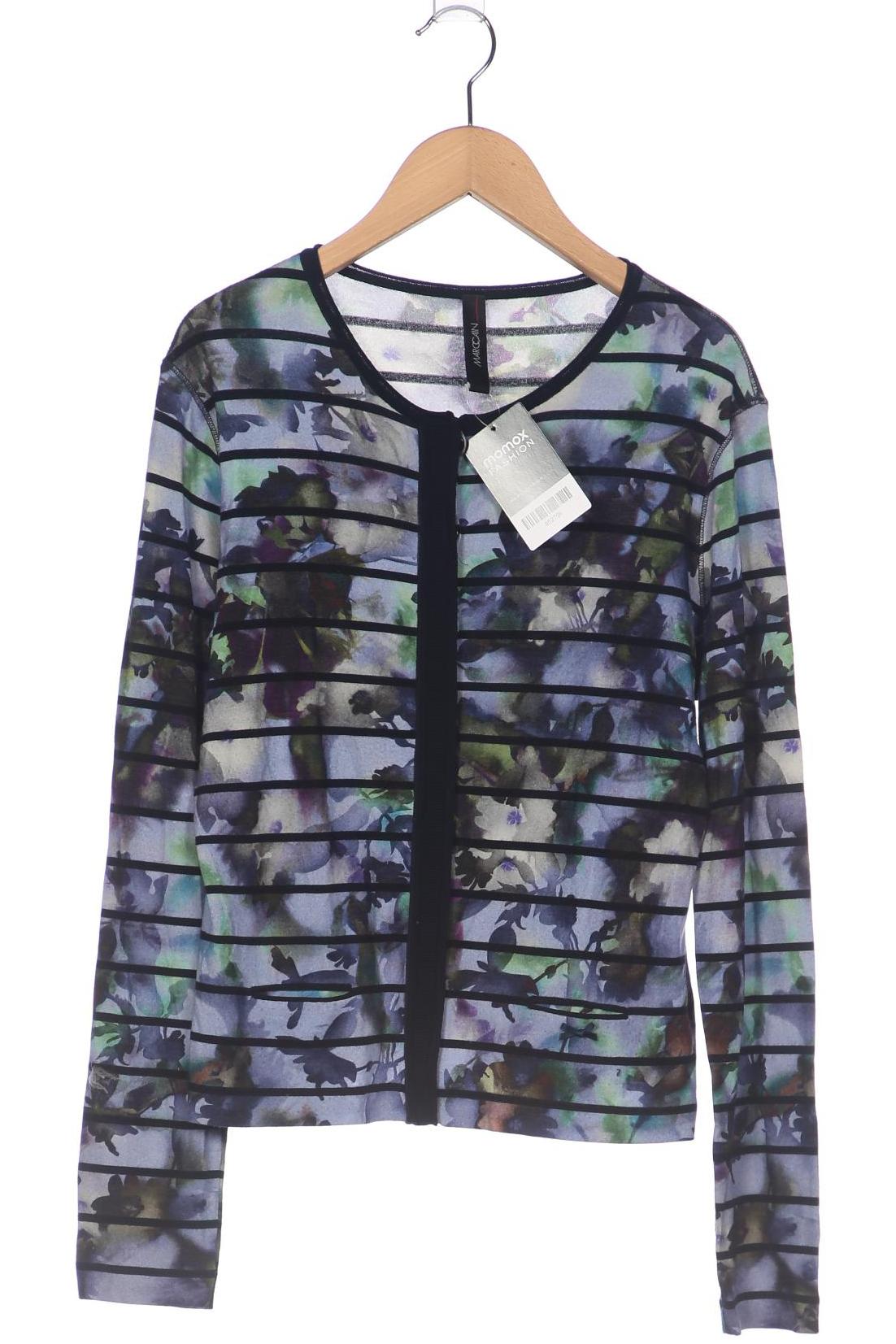 

Marc Cain Damen Strickjacke, blau, Gr. 38