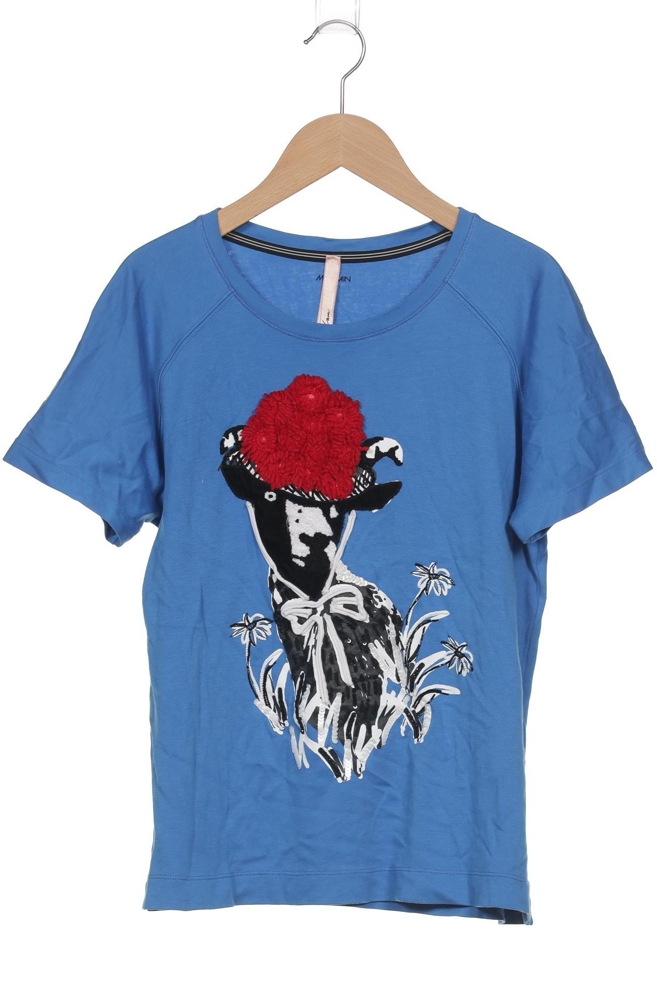 

Marc Cain Damen T-Shirt, blau, Gr. 38
