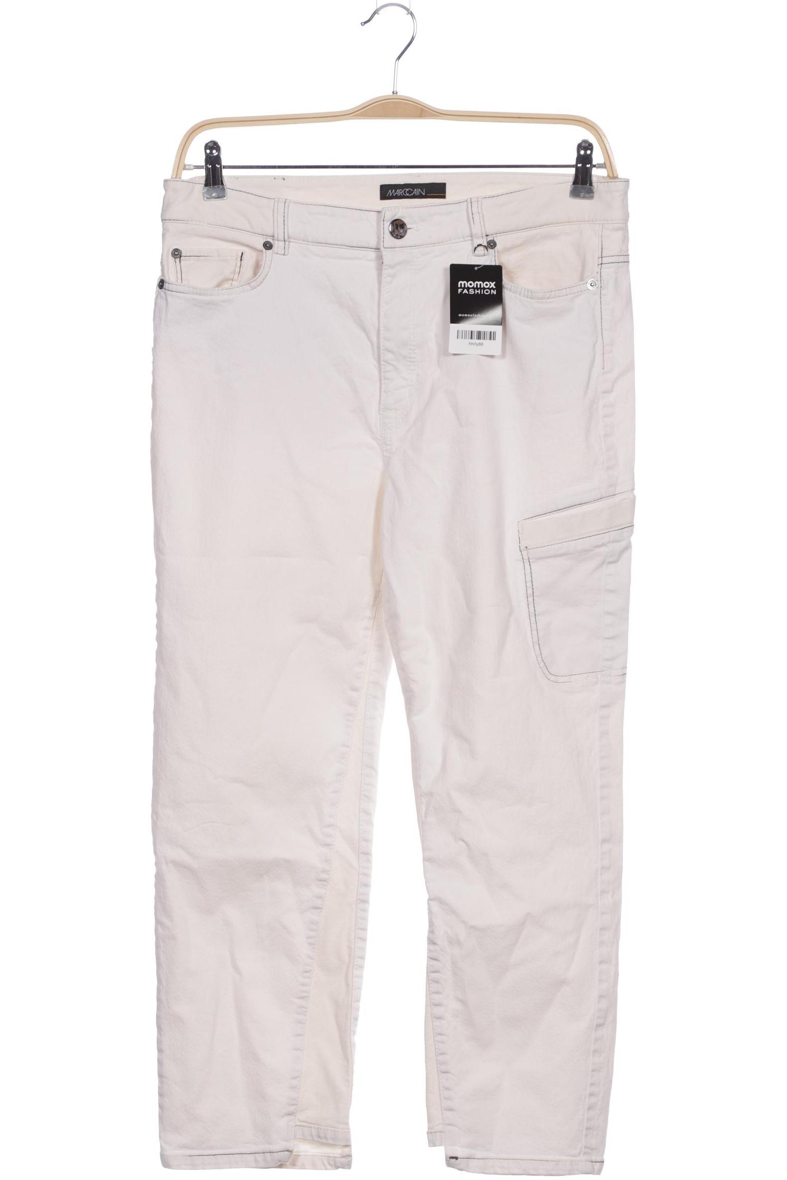

Marc Cain Damen Jeans, cremeweiß, Gr. 31